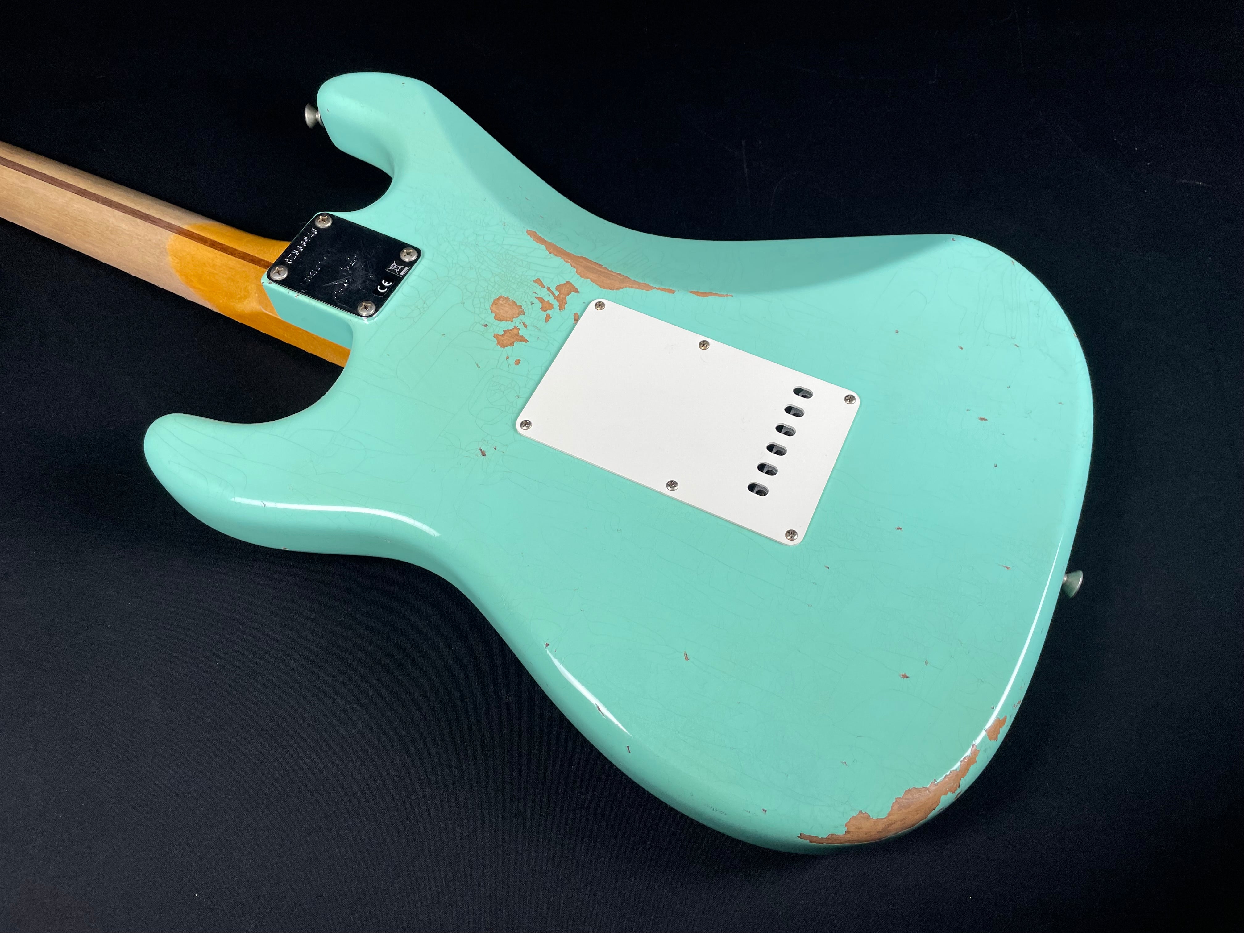 Fender Custom Shop Limited Edition Fat '50s Strat Relic - Super Faded Aged Sea Foam Green