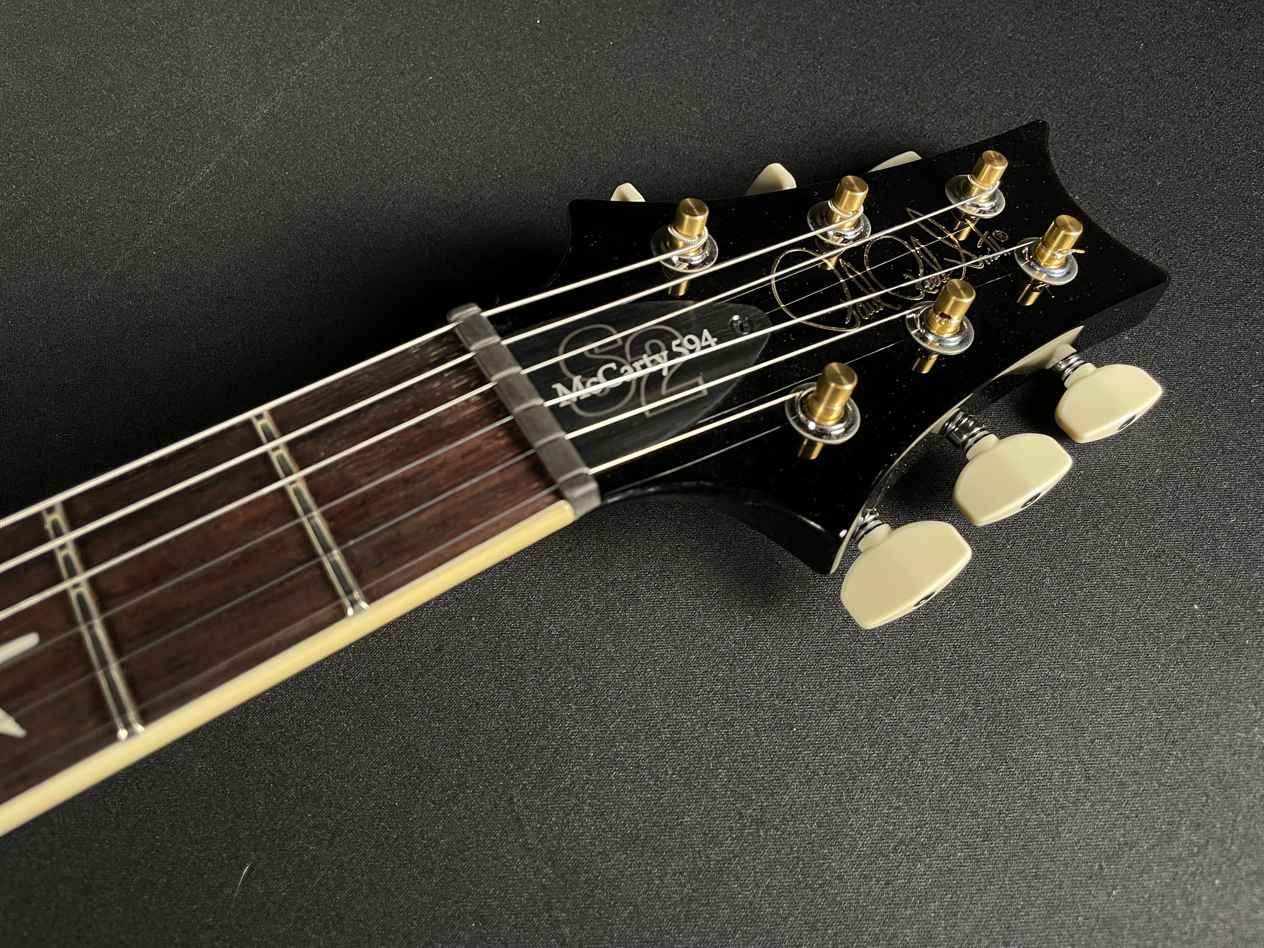 PRS S2 McCarty 594 Singlecut w/Gig Bag - Black Amber - Metronome Music Inc.
