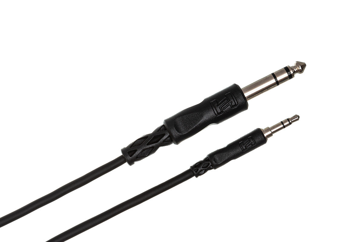 HOSA CMS-110 10' Stereo Interconnect, 3.5 Mm TRS To 1/4 In TRS - Metronome Music Inc.