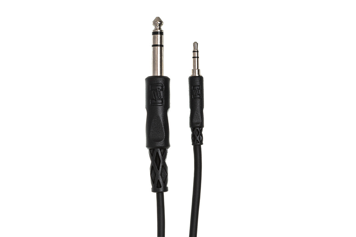 HOSA CMS-110 10' Stereo Interconnect, 3.5 Mm TRS To 1/4 In TRS - Metronome Music Inc.