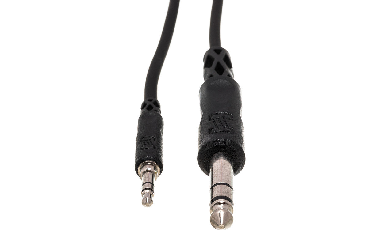 HOSA CMS-110 10' Stereo Interconnect, 3.5 Mm TRS To 1/4 In TRS - Metronome Music Inc.