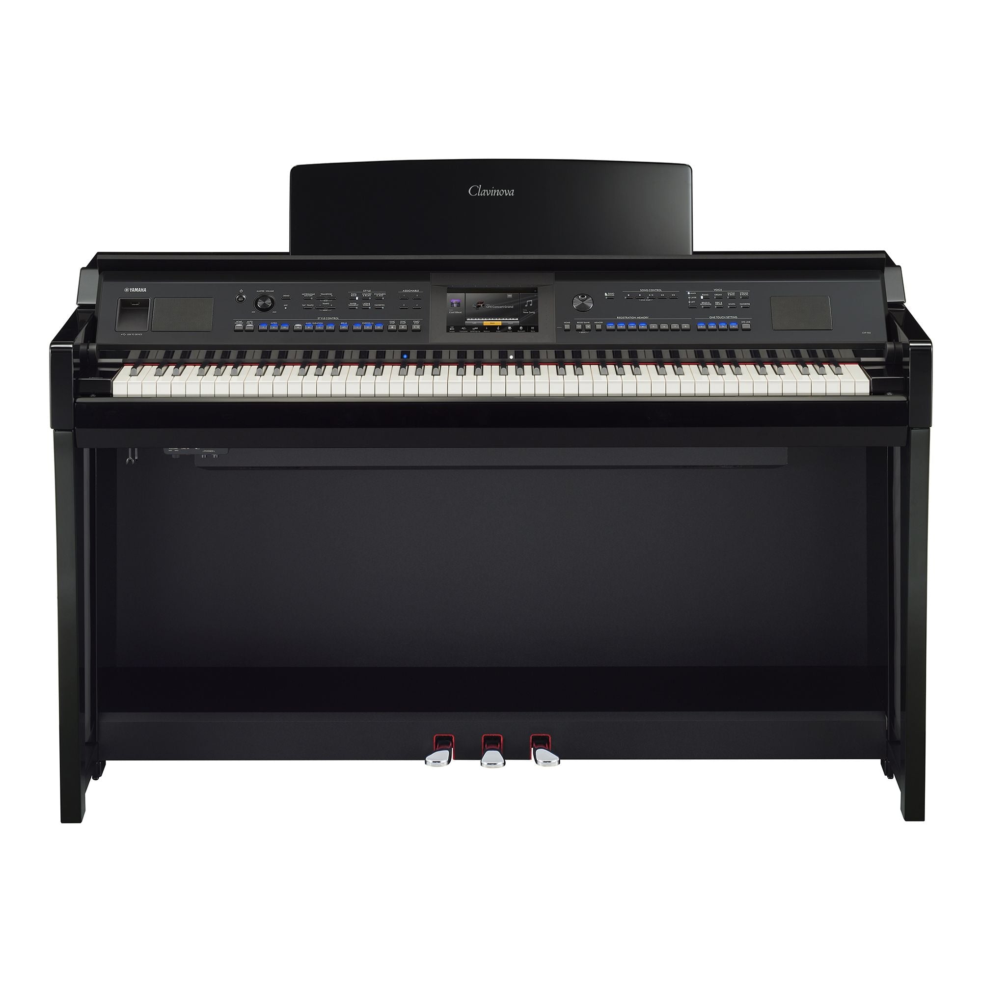 Yamaha Clavinova CVP-905 Digital Piano w/Bench - Polished Ebony