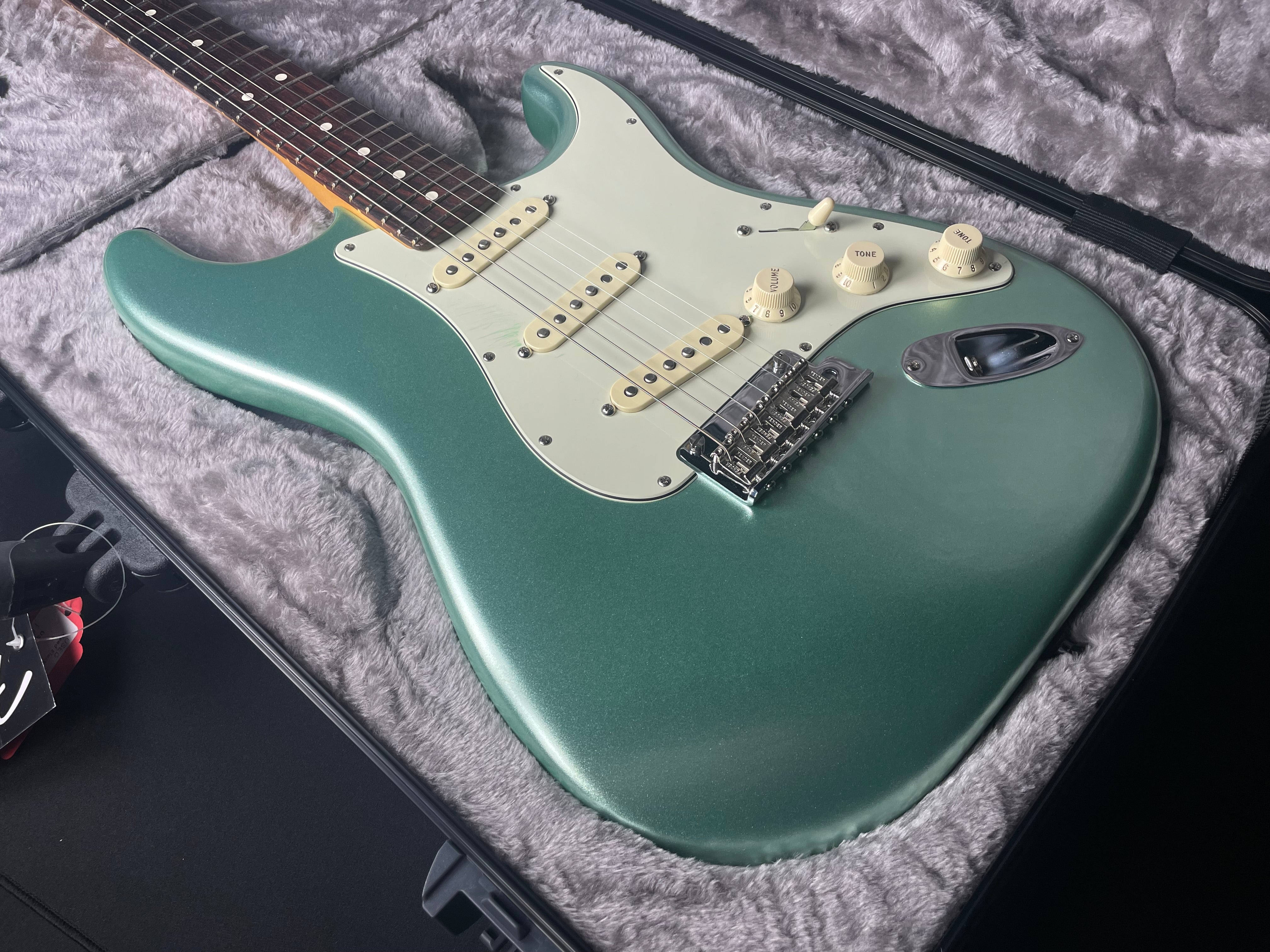 Fender American Professional II Stratocaster w/OHSC - Mystic Surf Green (2017)