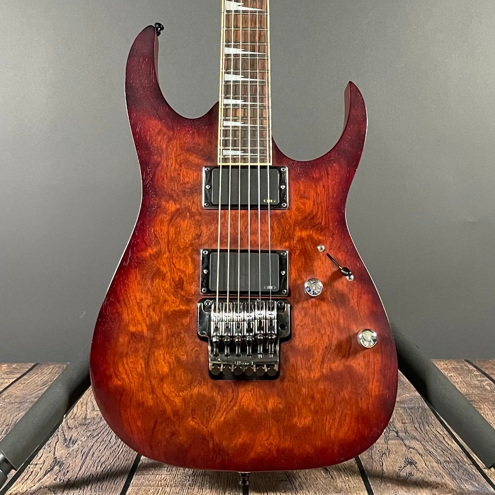 Ibanez RG420FB Standardw Natural Brown Burst Flat