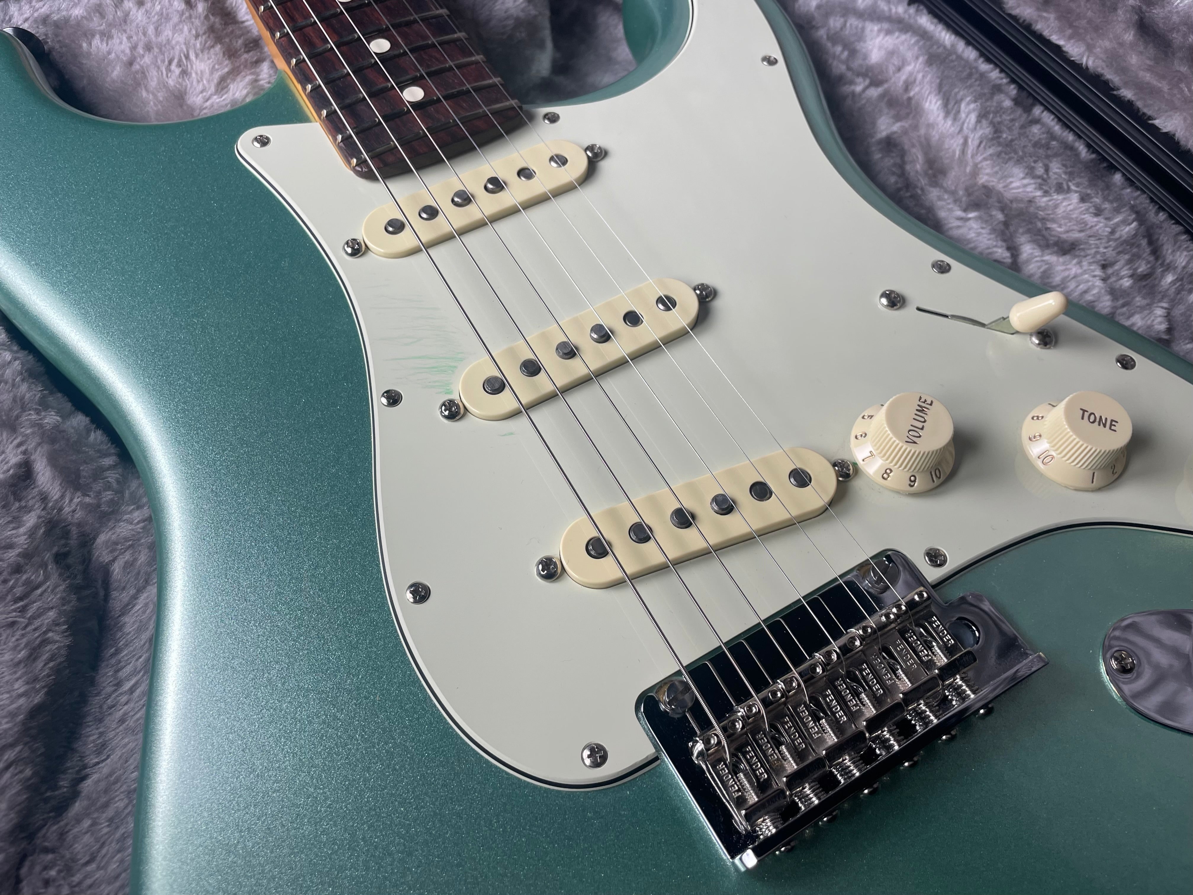 Fender American Professional II Stratocaster w/OHSC - Mystic Surf Green (2017)