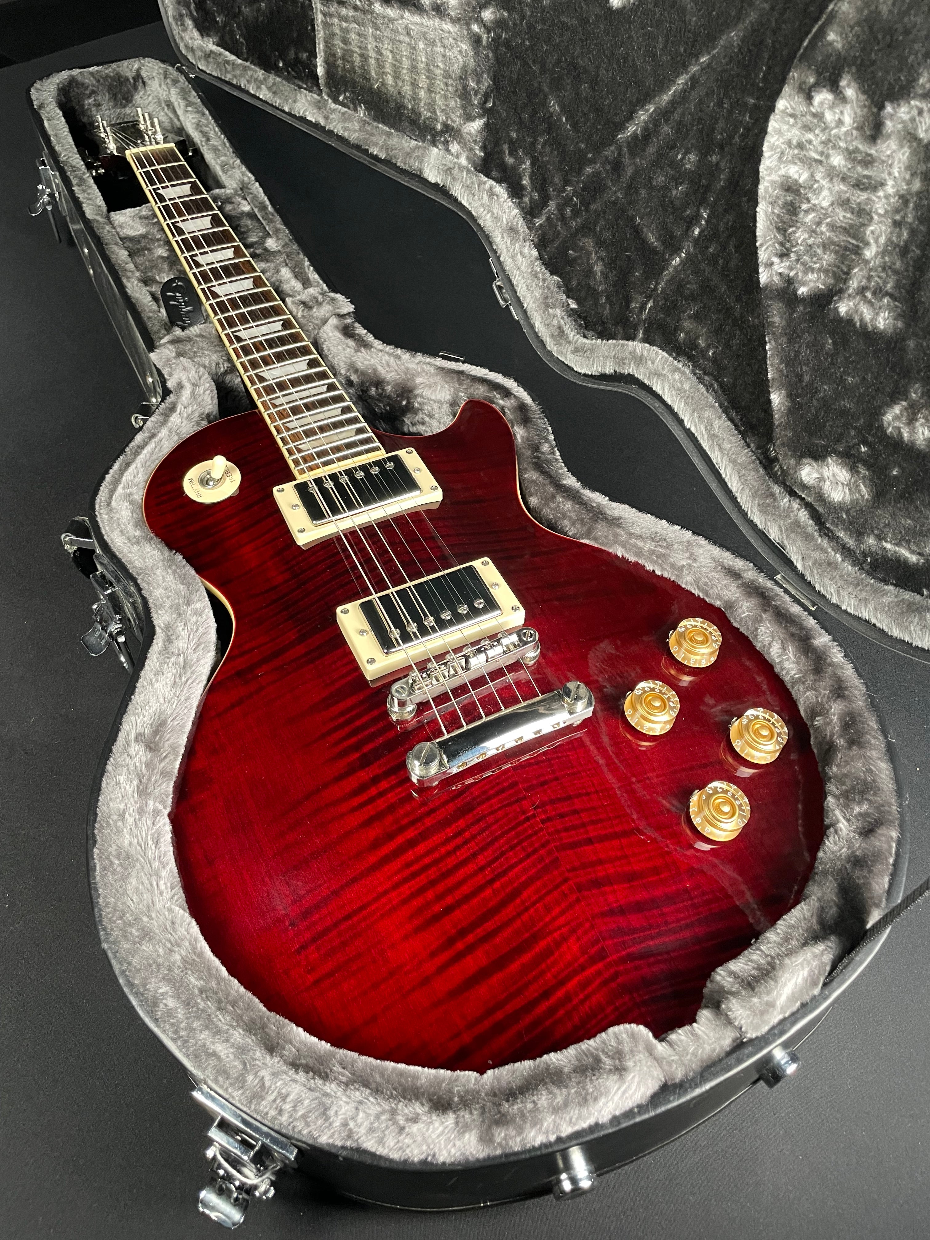 Epiphone Les Paul 1960 Tribute Plus w/OHSC - Black Cherry (2003)