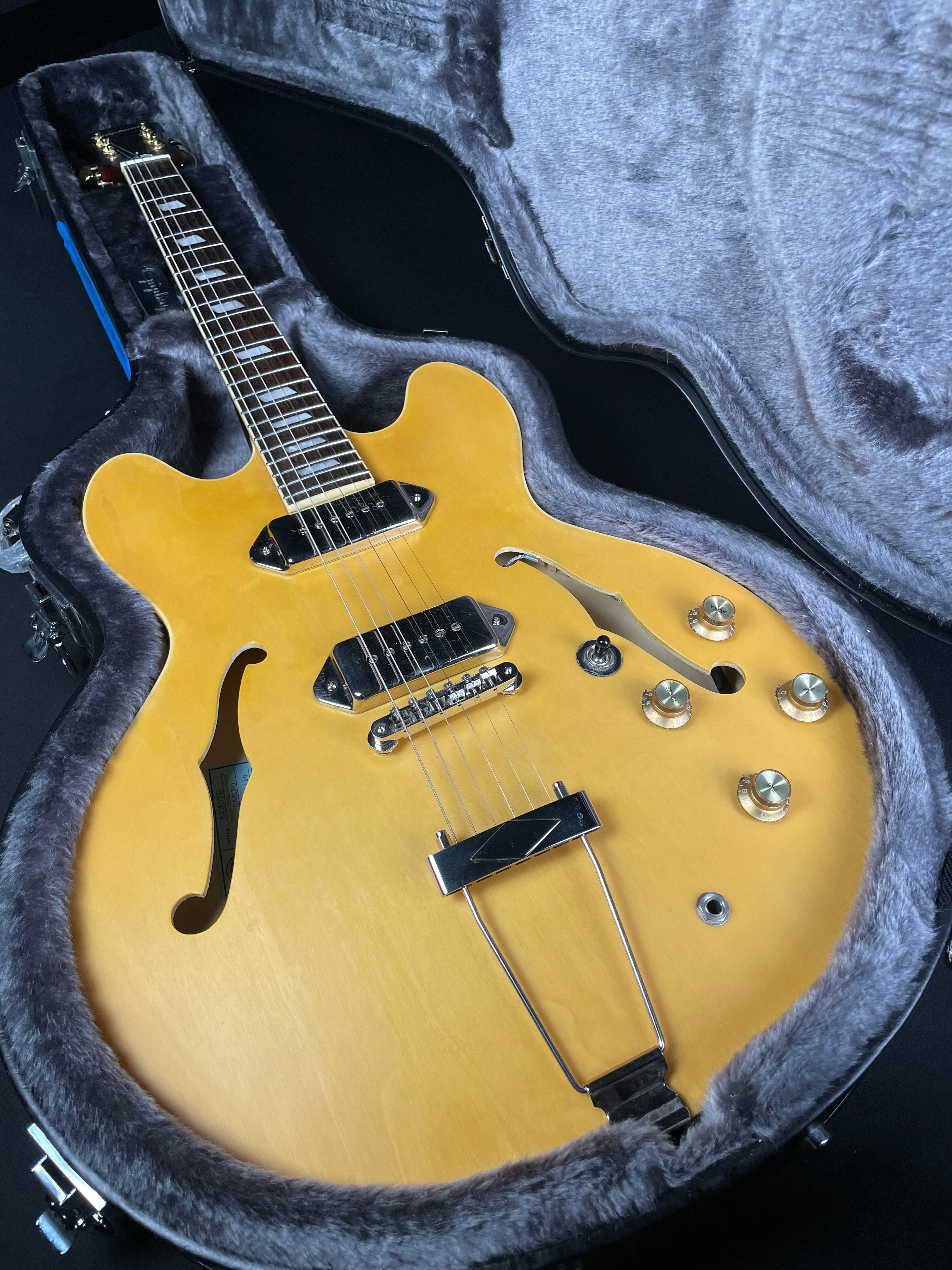 Epiphone Inspired by John Lennon Casino E230TD w/OHSC - Natural (2012) - Metronome Music Inc.