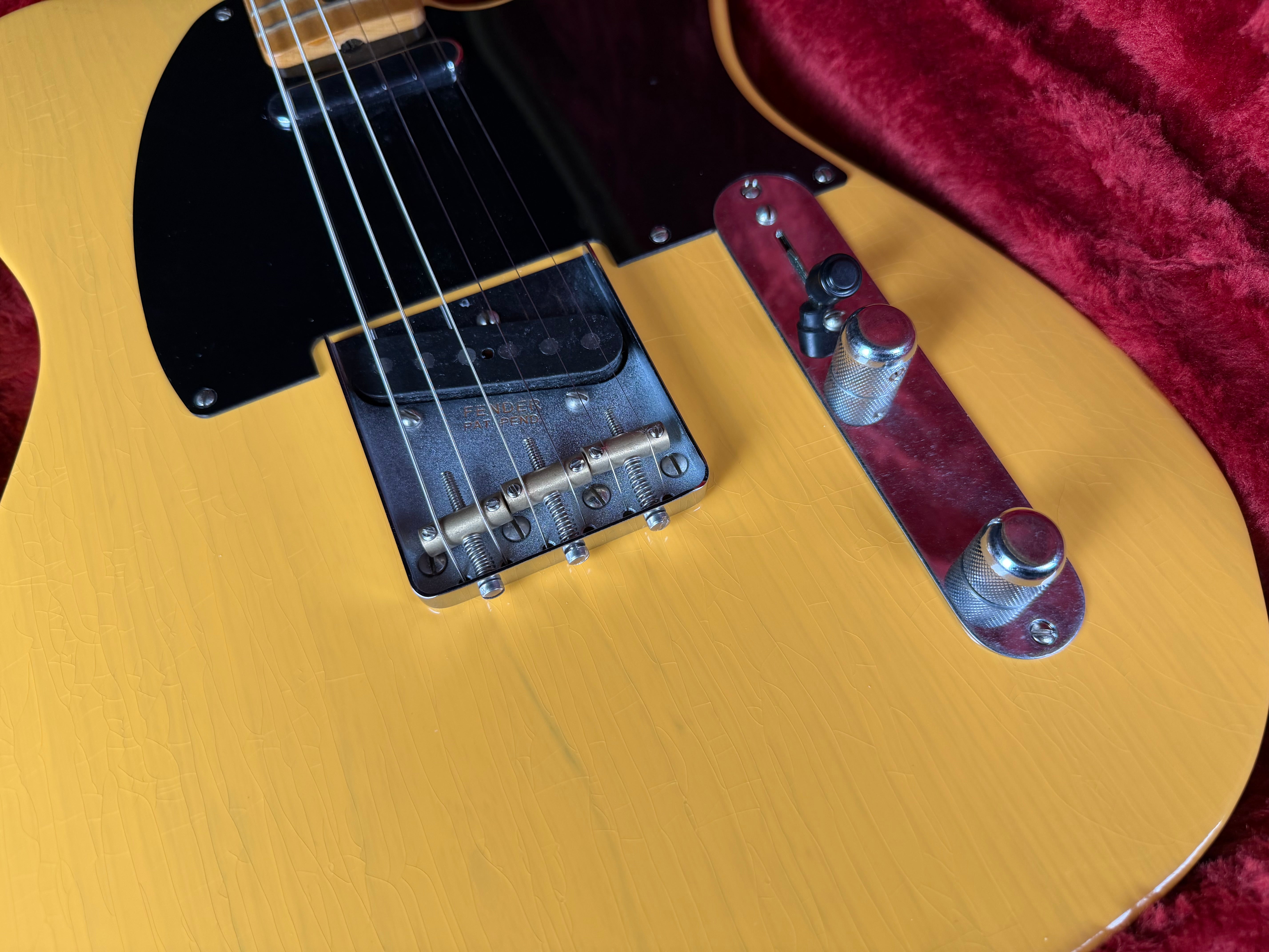 Fender 75th Anniversary Vintera Road Worn 1951 Telecaster - Butterscotch Blonde (2026) - Metronome Music Inc.