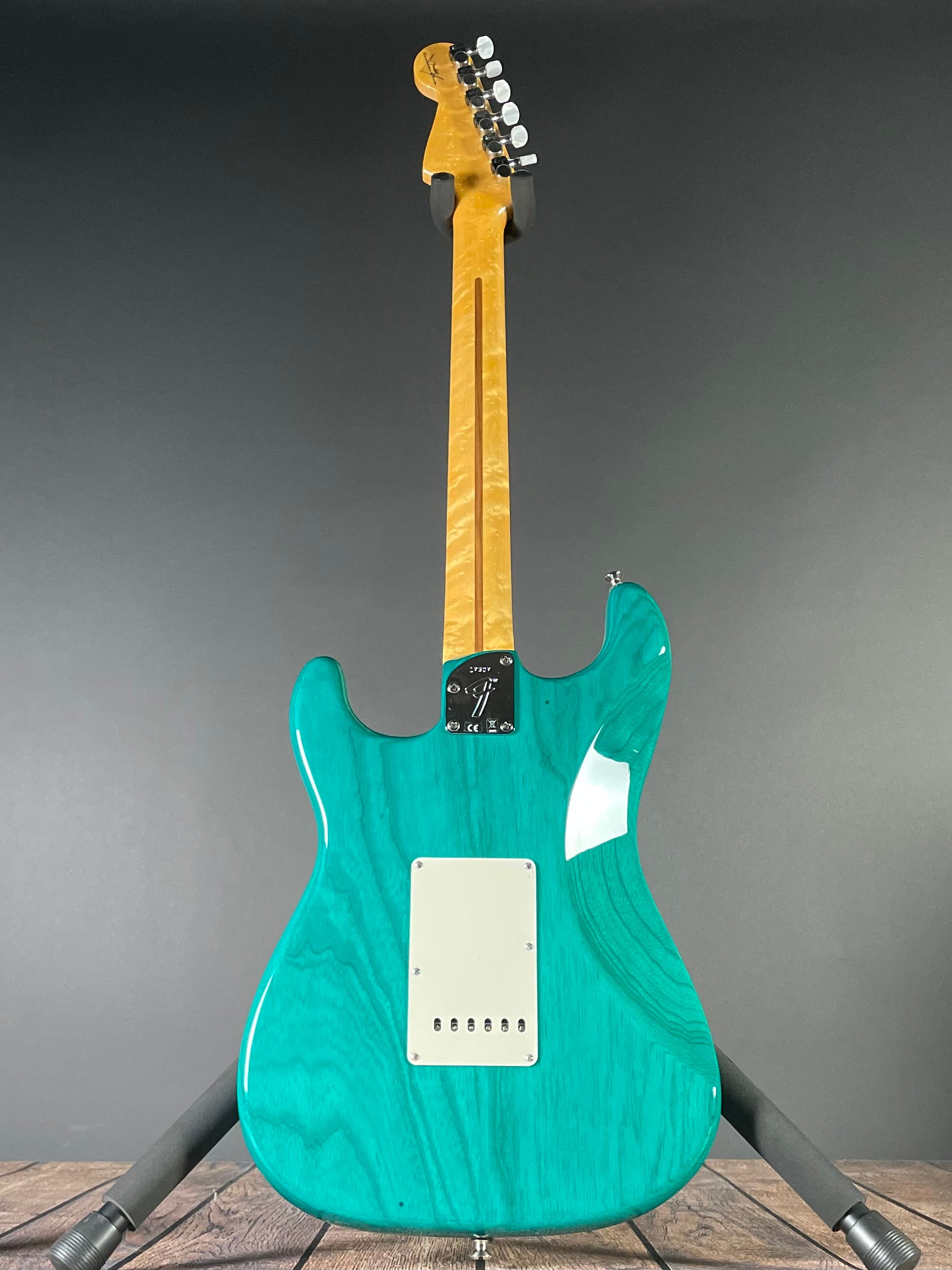 Fender Custom Shop American Custom Stratocaster, NOS - Teal Green Transparent - Metronome Music Inc.