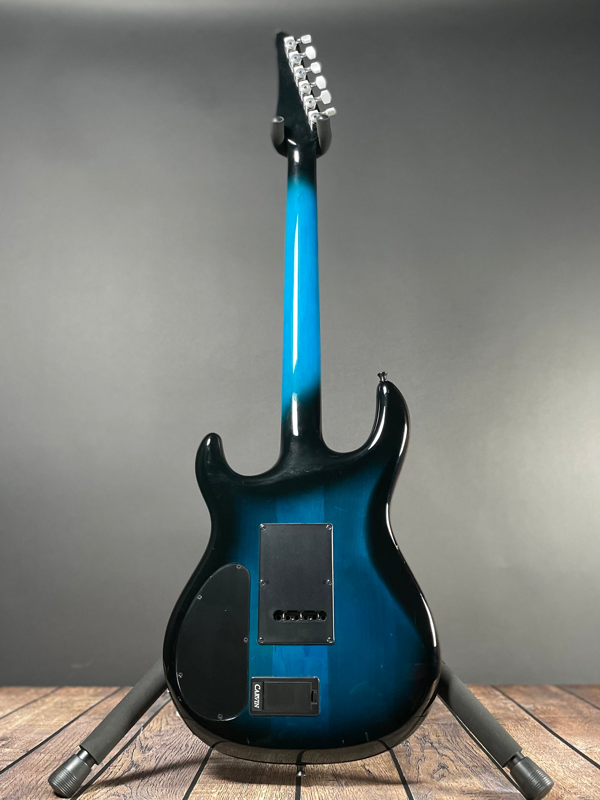 Carvin DC-400T w/Original Case - Blue Burst (2000s) - Metronome Music Inc.