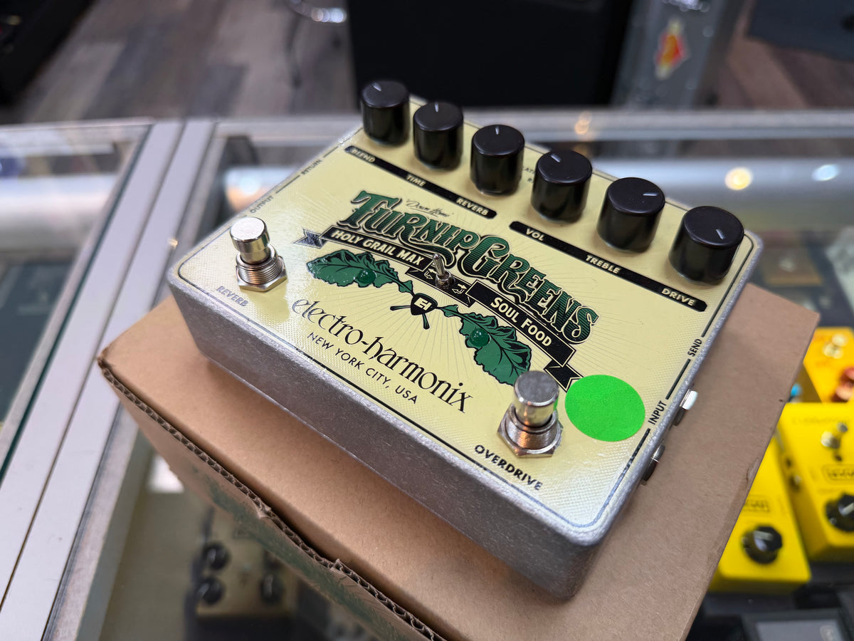 Electro-Harmonix Turnip Greens Overdrive/Reverb (Used)
