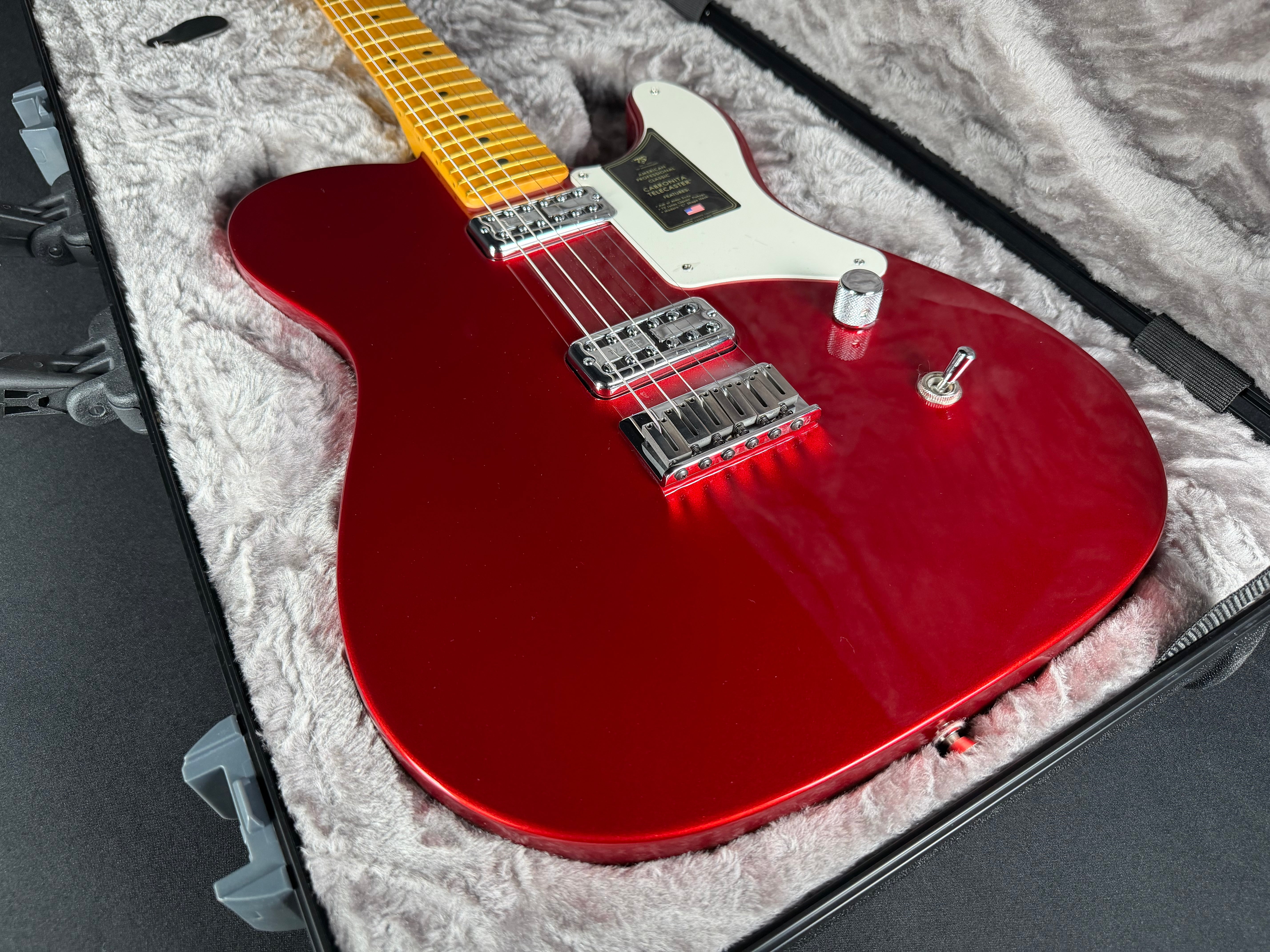Fender 75th Anniversary American Professional Classic Cabronita Telecaster - Candy Apple Red (2026) - Metronome Music Inc.