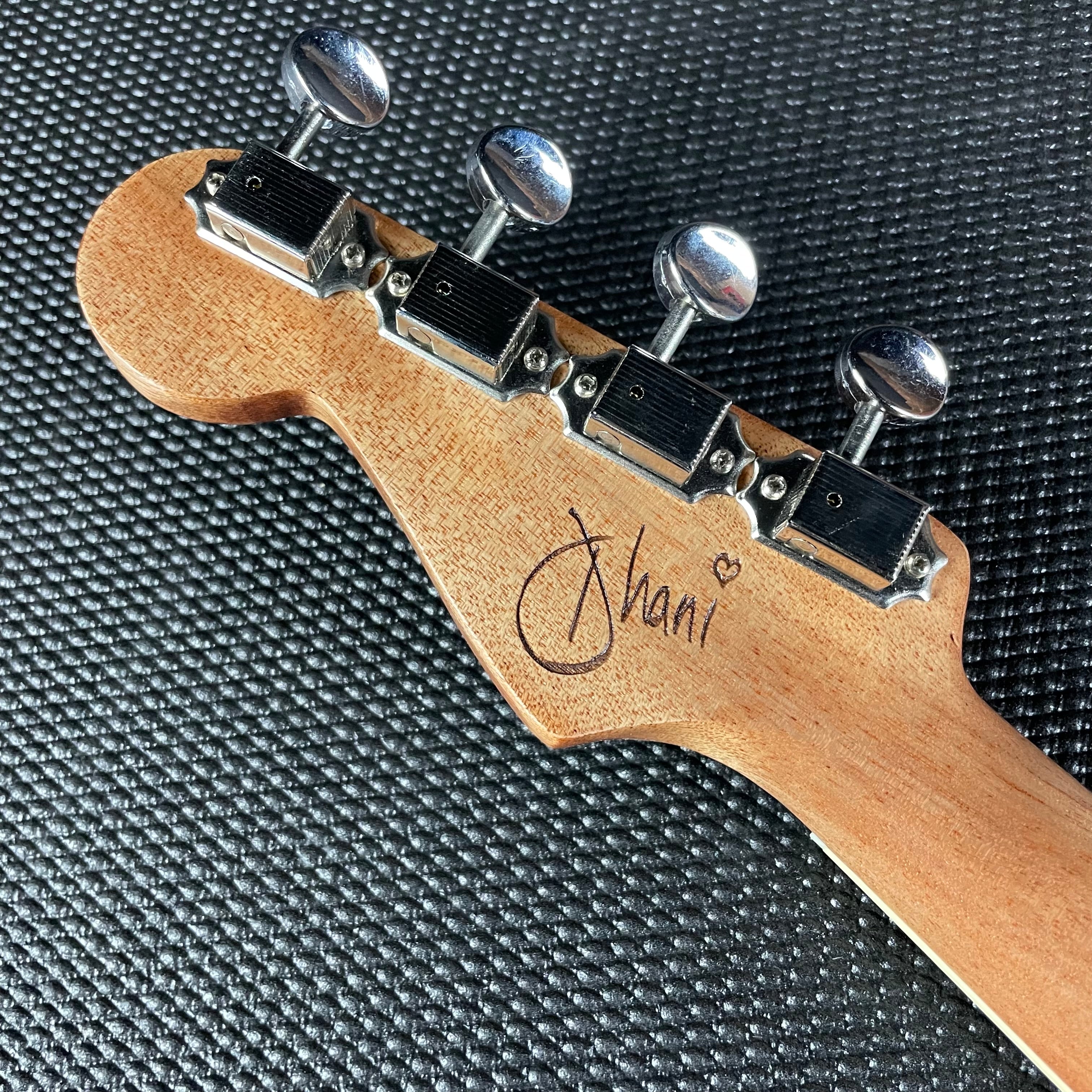 Fender Dani Harrison Tenor Ukulele- Turquoise - Metronome Music Inc.