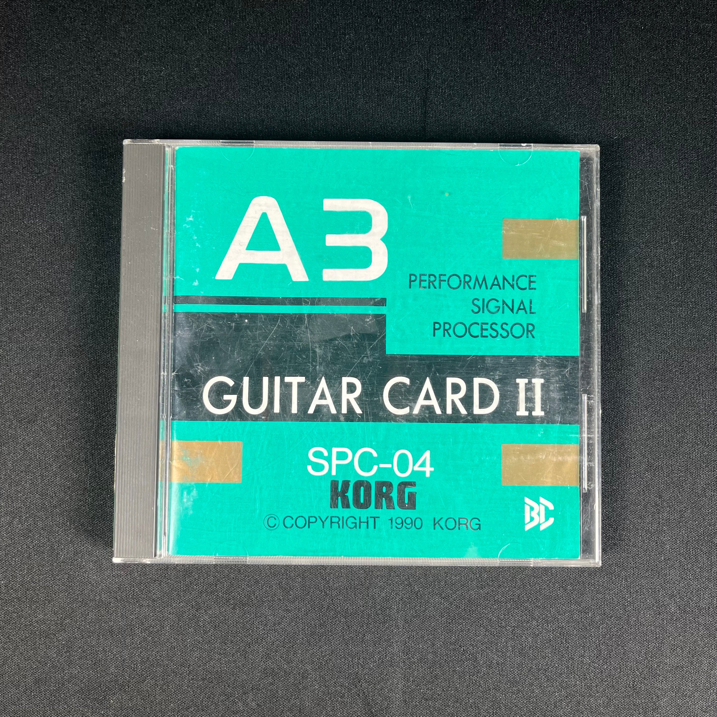 【希少】KORG PRISM CARD A2 A3 マルチエフェクター 初めて買った マルチ・エフェクター - みちのくルカサーのブログ