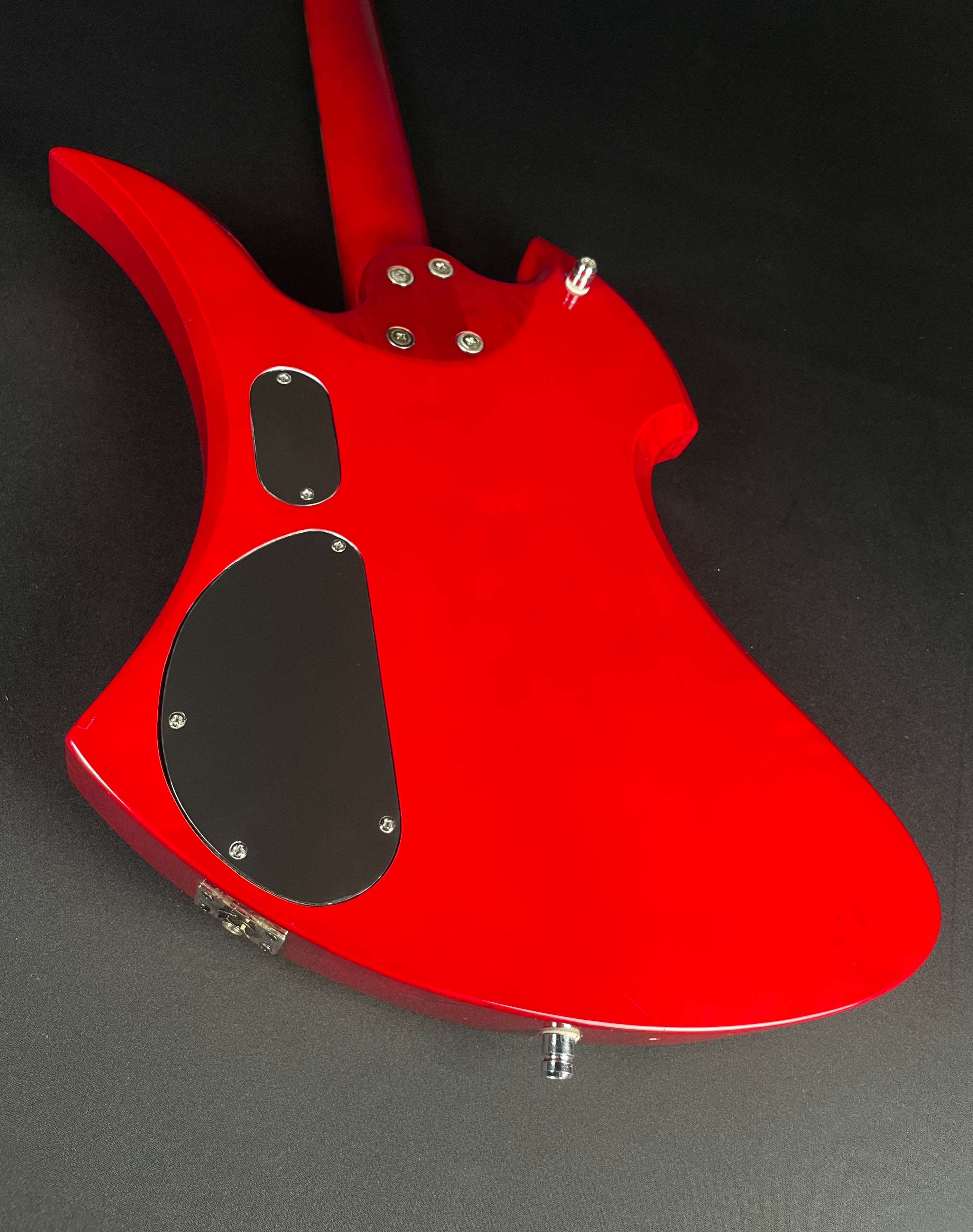 B.C. Rich Mockingbird NJ Series Bass - Transparent Red (MIK)
