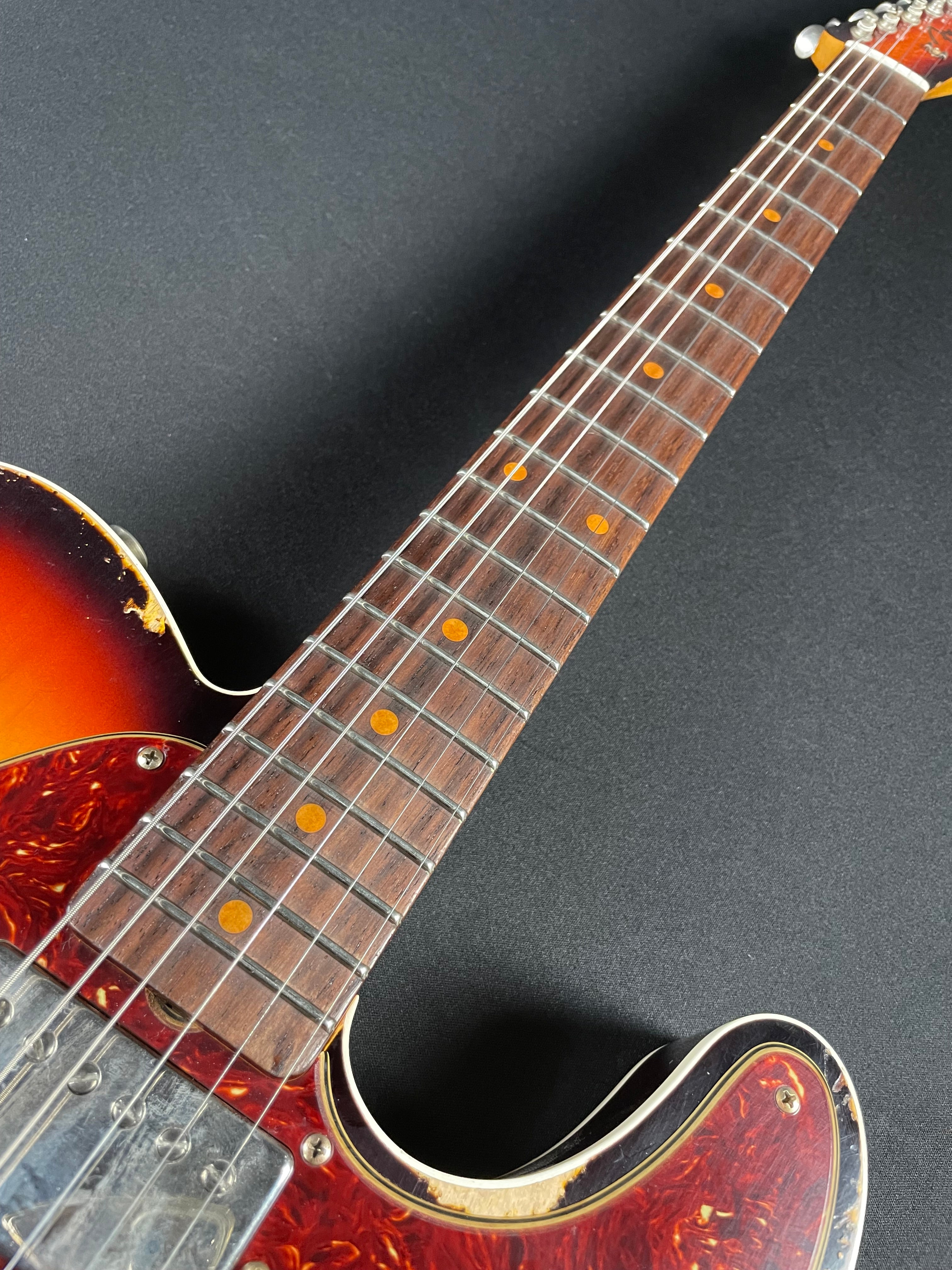 Fender Custom Shop LTD Reverse 1960 Tele Custom, Heavy Relic - 3-Color Sunburst