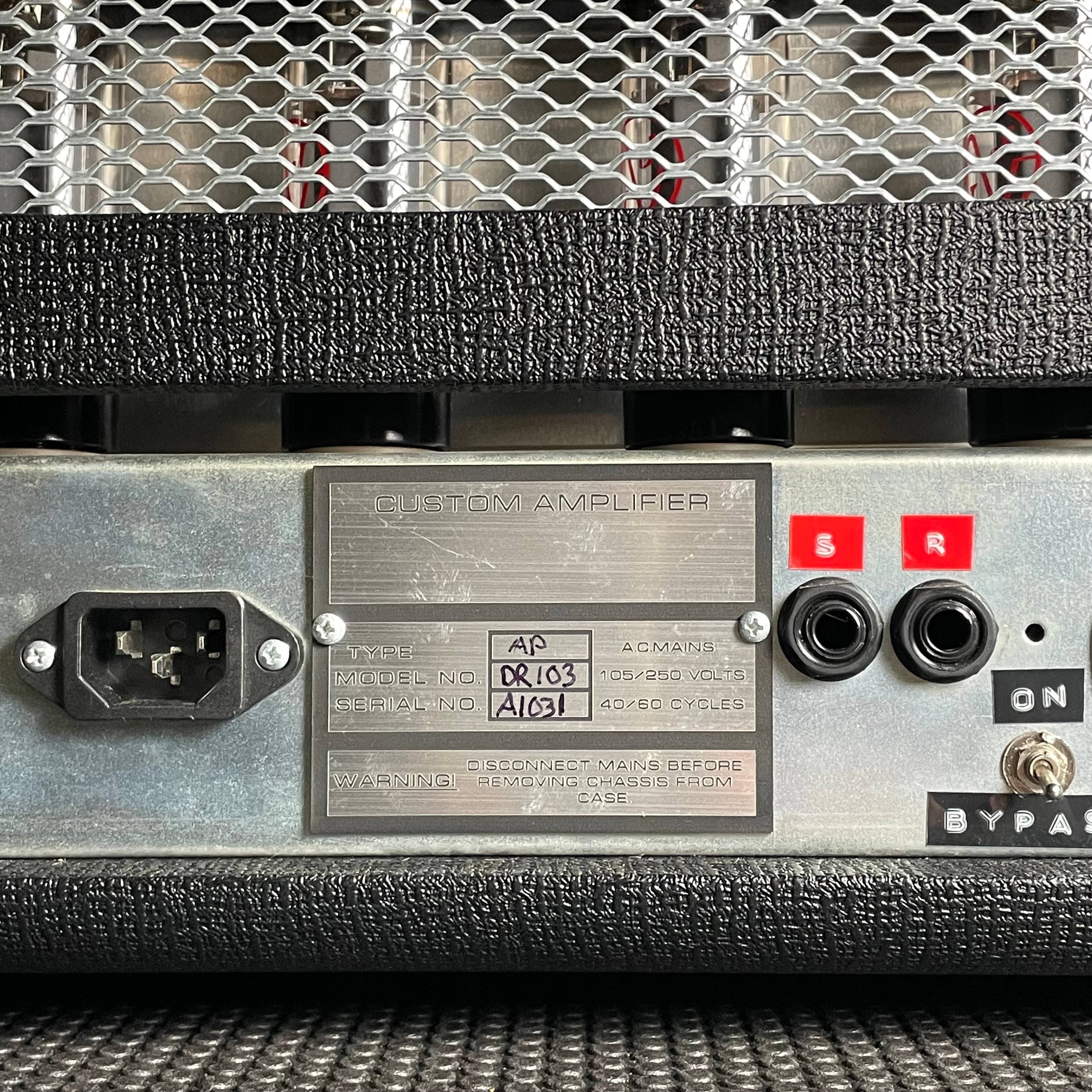 Hiwatt Custom 100 DR103 CLONE - Mojotone Kit - Metronome Music Inc.