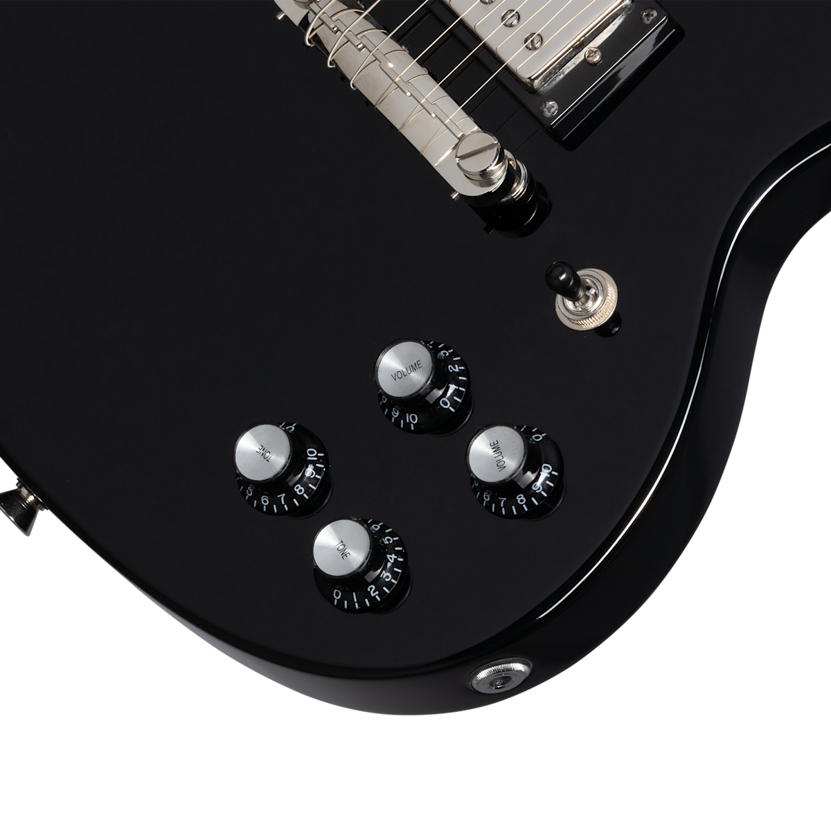 Epiphone Power Players SG Dark Matter Ebony w/gig bag - Metronome Music Inc.
