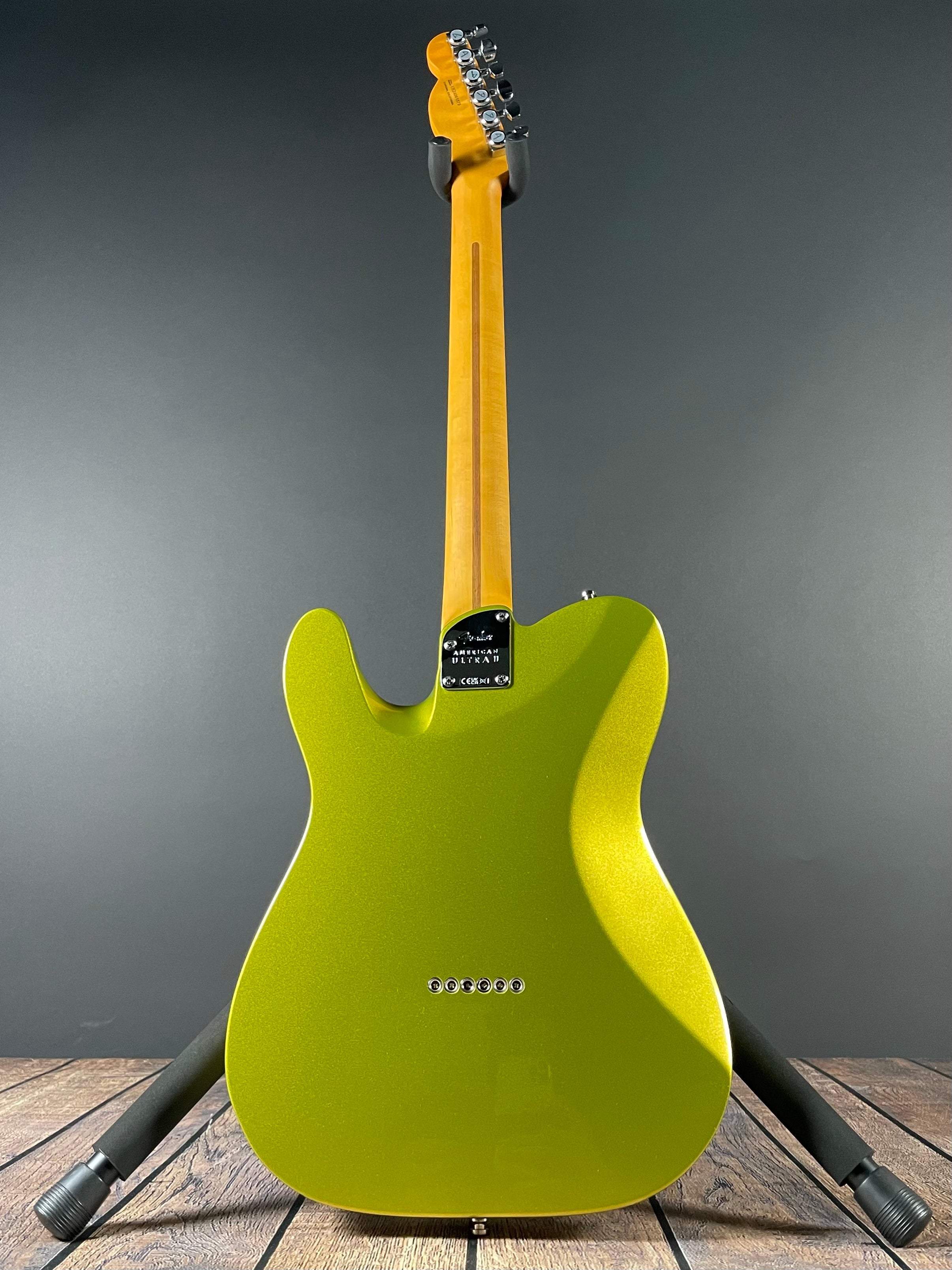 Fender American Ultra II Telecaster, Ebony - Solar Flare - Metronome Music Inc.