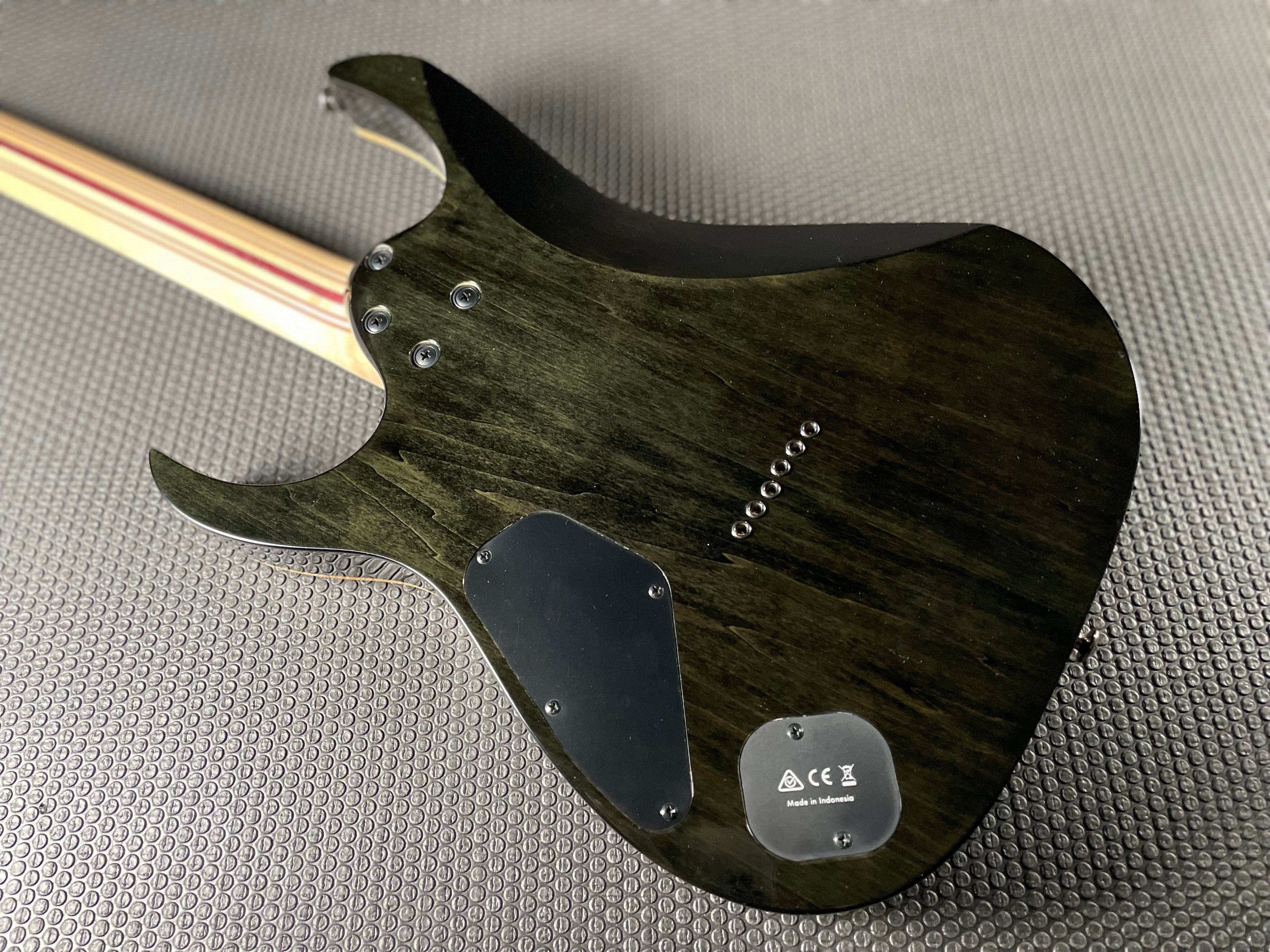 Ibanez RG1121PB-CKB Premium - Charcoal Black Burst - Metronome Music Inc.