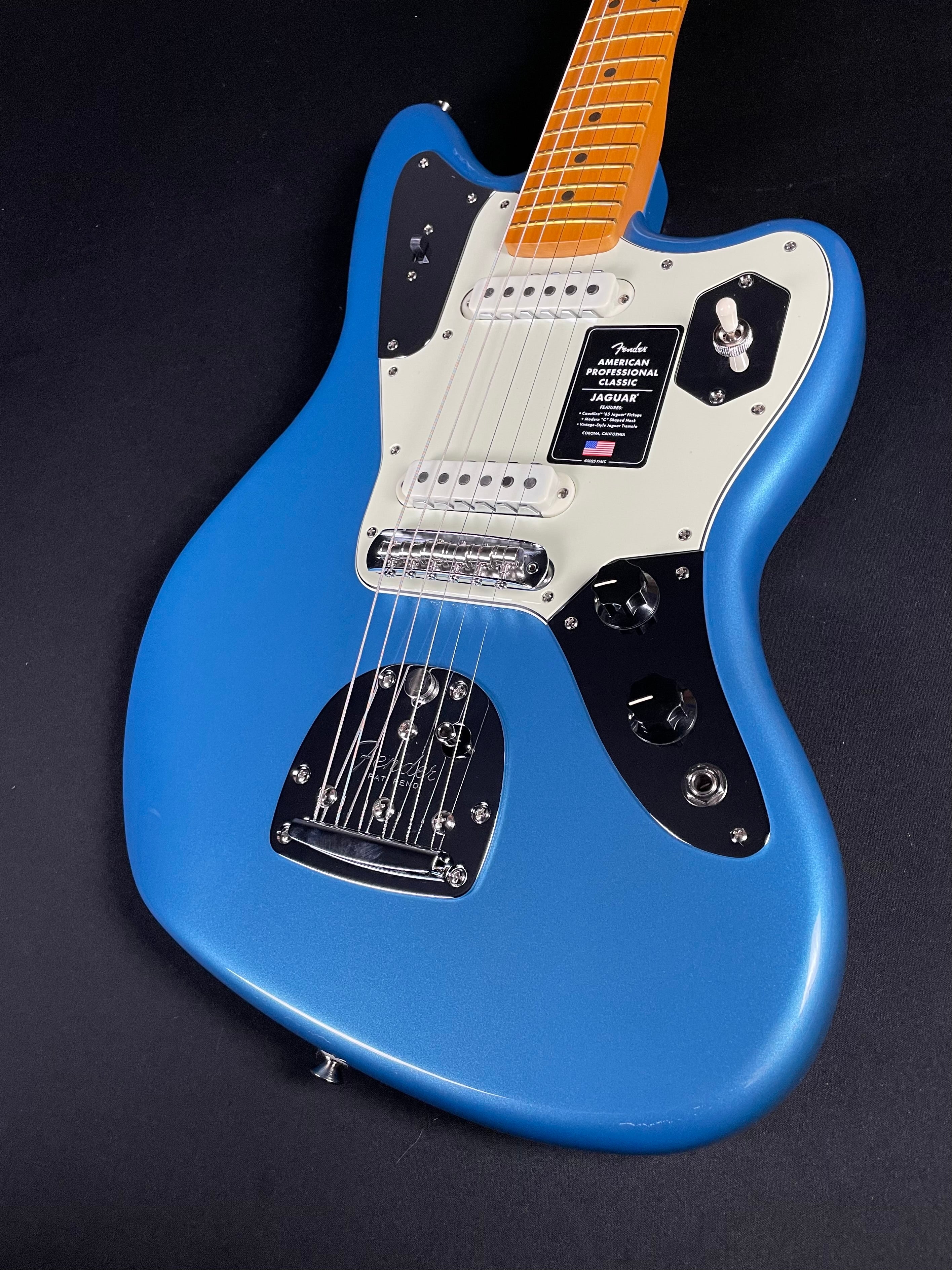 Fender American Professional Classic Jaguar - Faded Lake Placid Blue