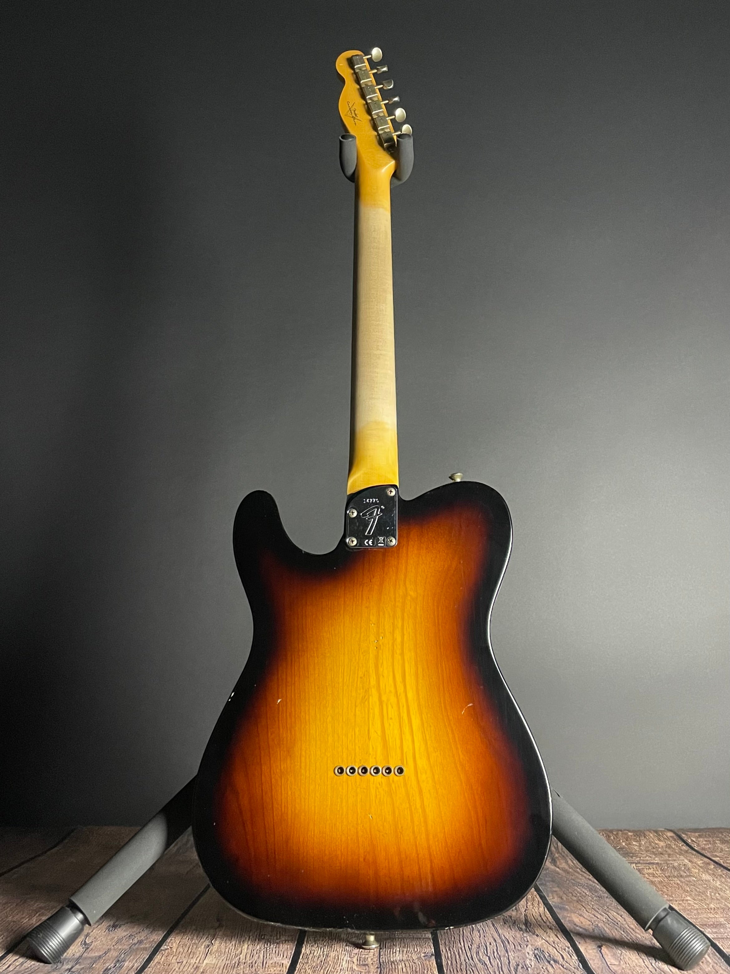Fender Custom Shop Postmodern Telecaster, Journeyman- Wide Fade 2-Color Sunburst (7lbs 6oz) - Metronome Music Inc.