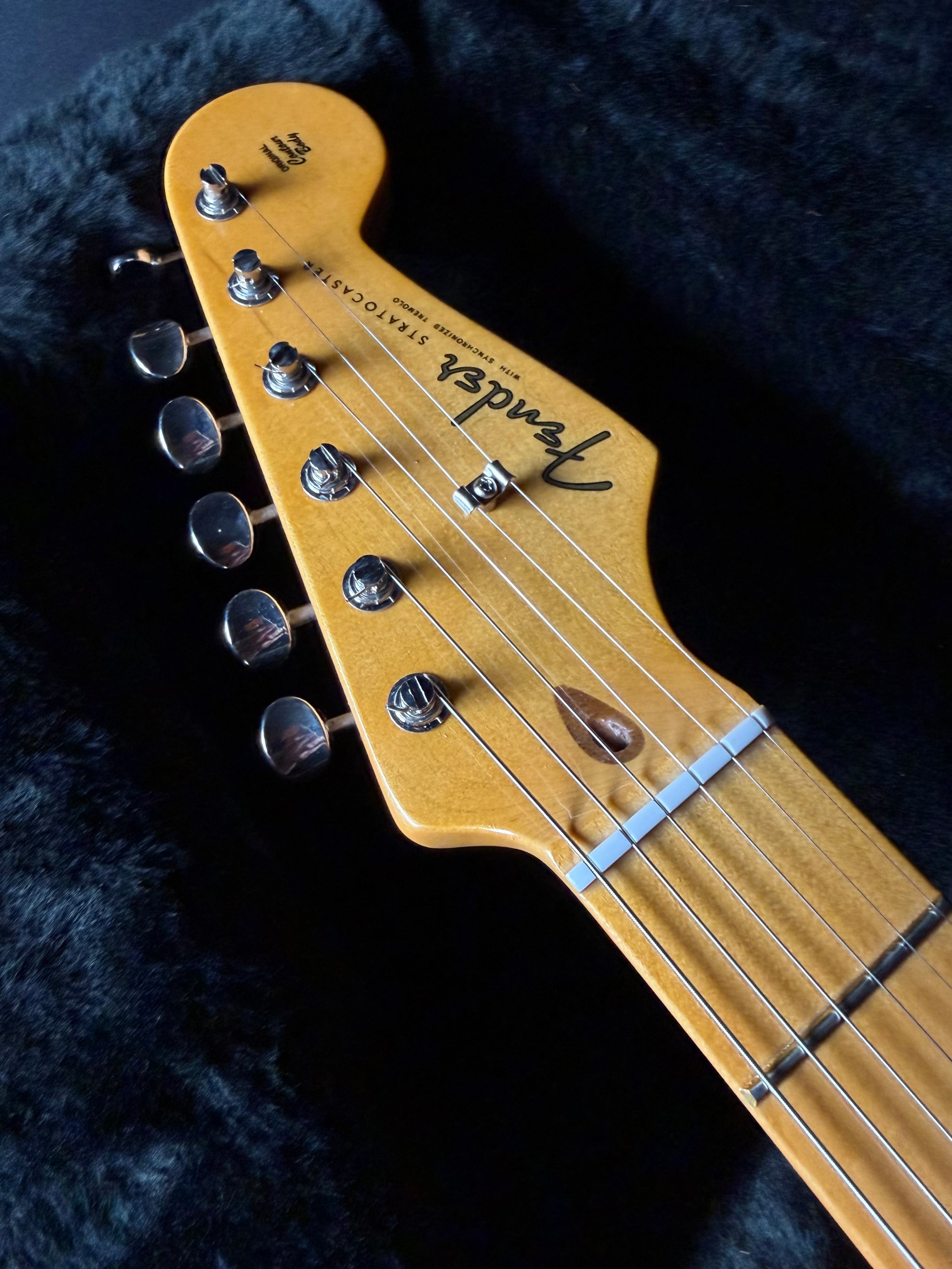 Fender Lincoln Brewster Stratocaster, Maple - Olympic Pearl