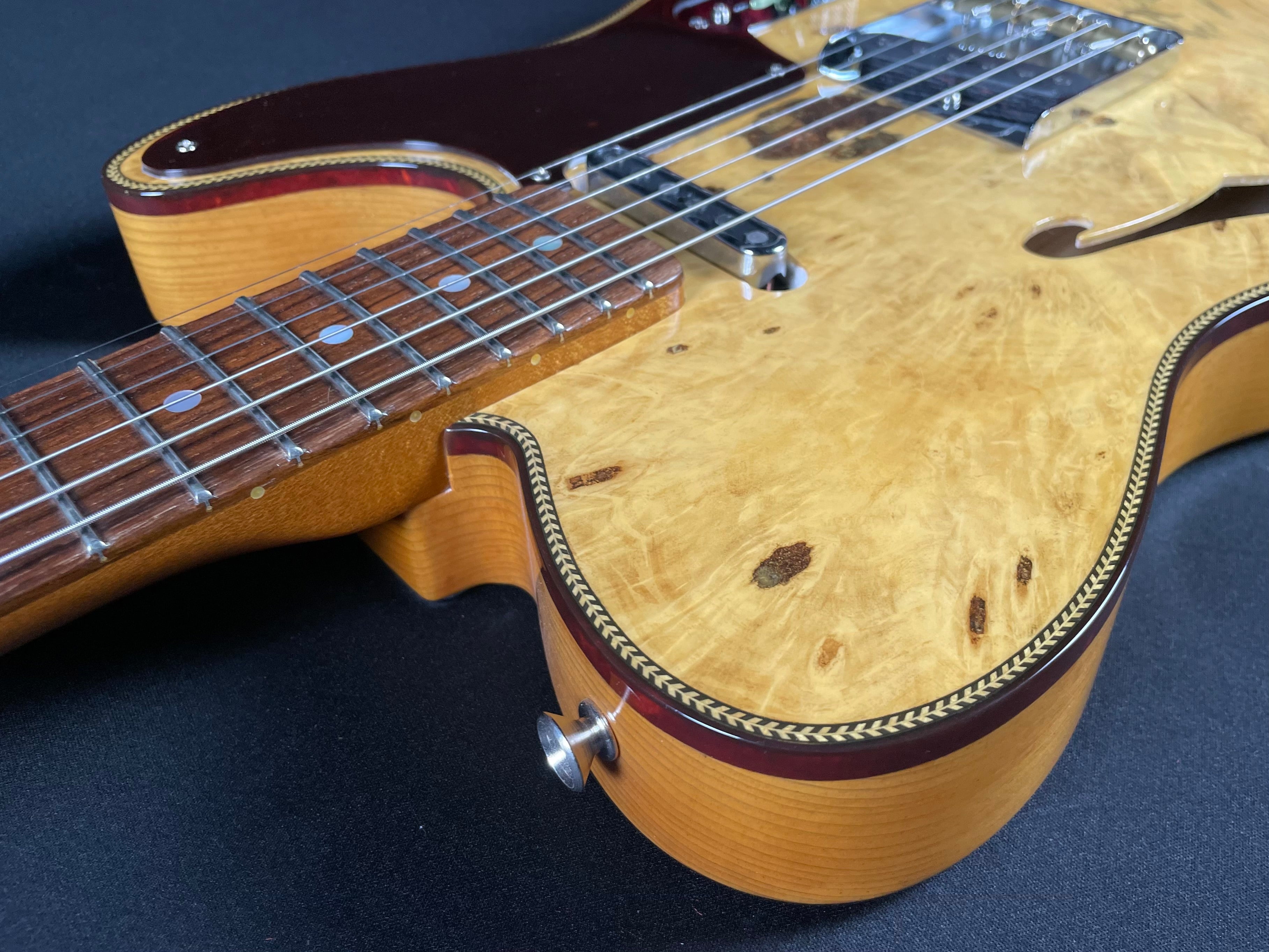 Fender Custom Shop Artisan Buckeye Double Esquire, NOS - Aged Natural