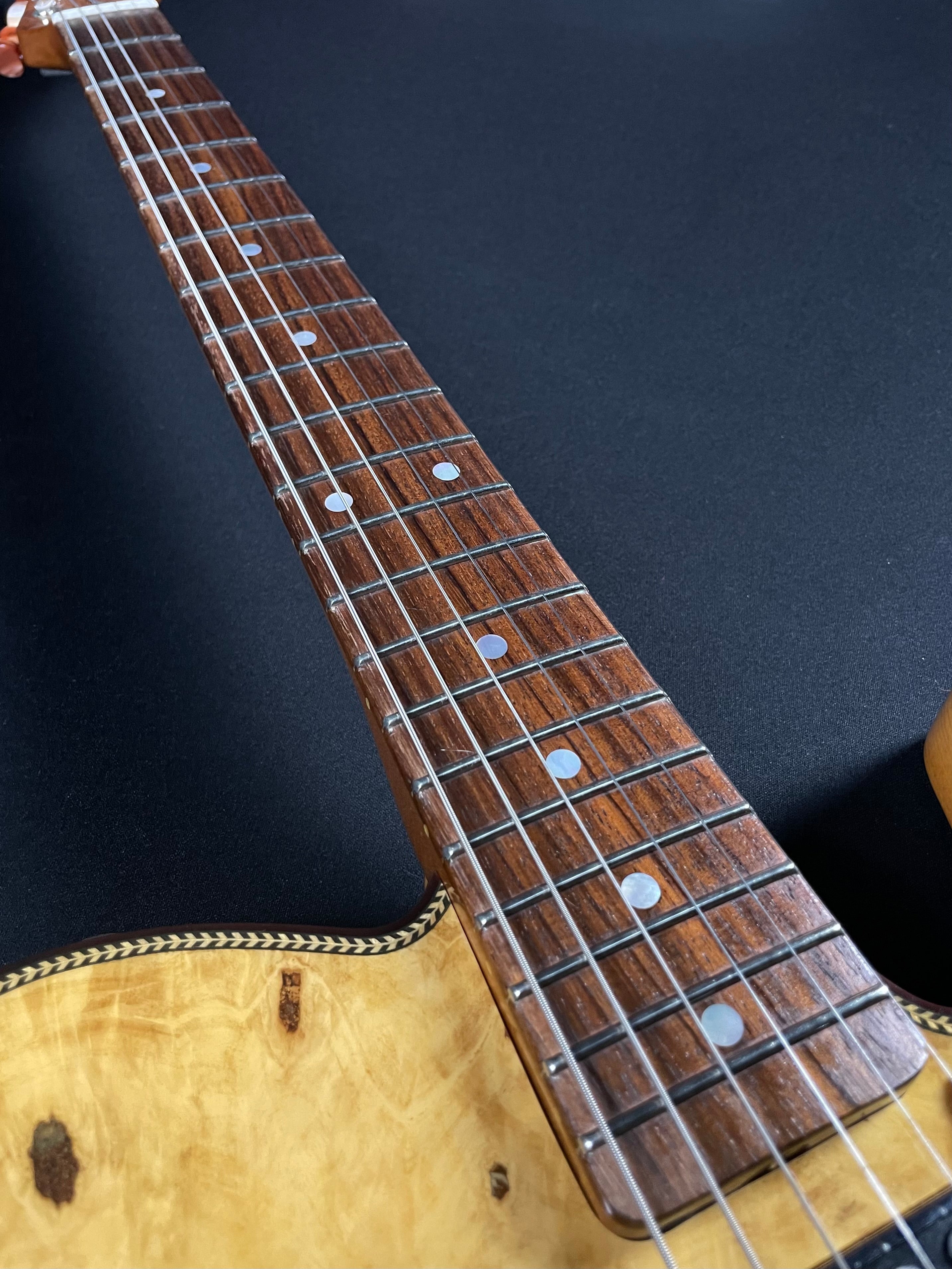 Fender Custom Shop Artisan Buckeye Double Esquire, NOS - Aged Natural