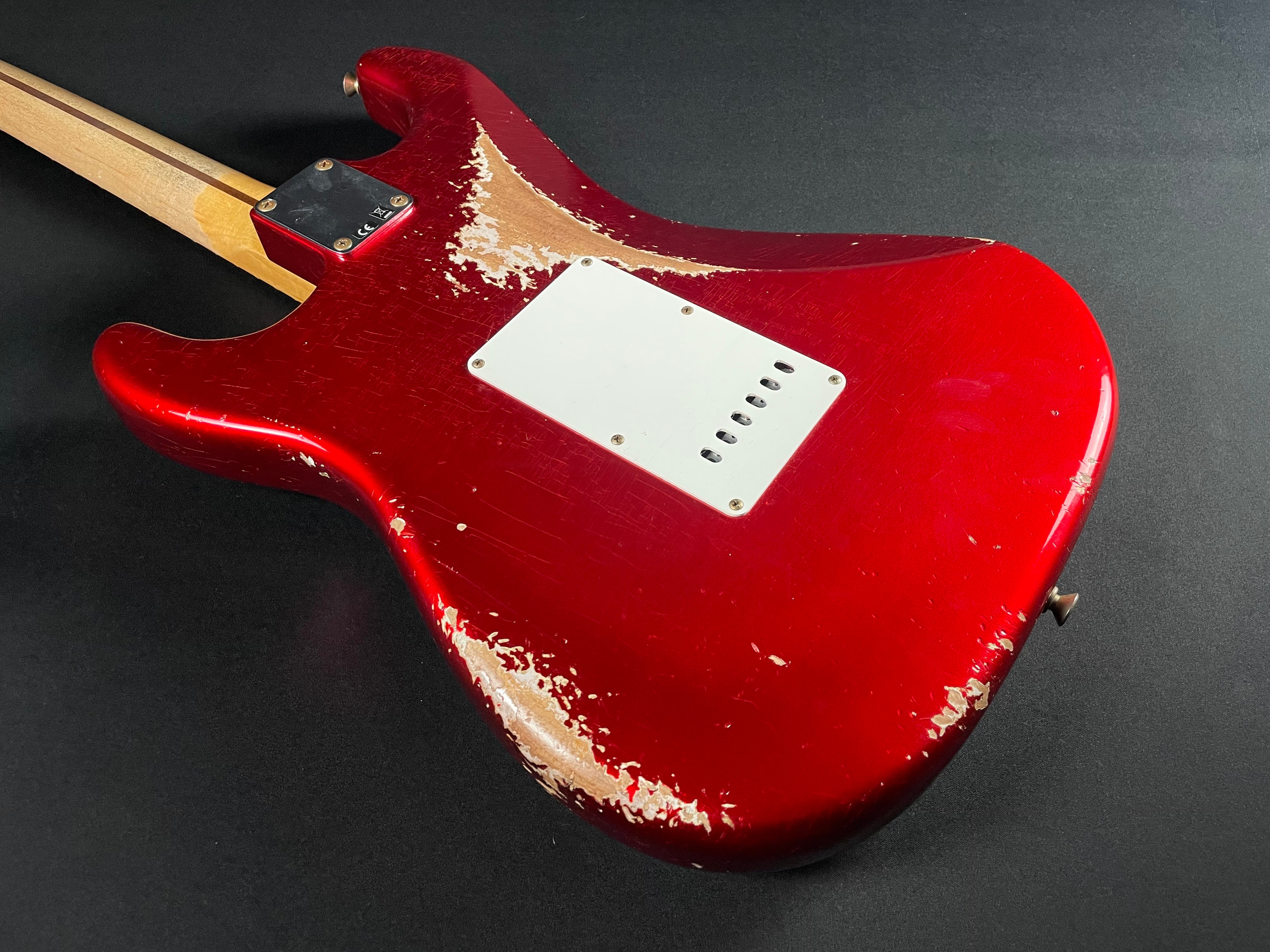 Fender Custom Shop 1958 Stratocaster, Heavy Relic-Faded Aged Candy Apple Red
