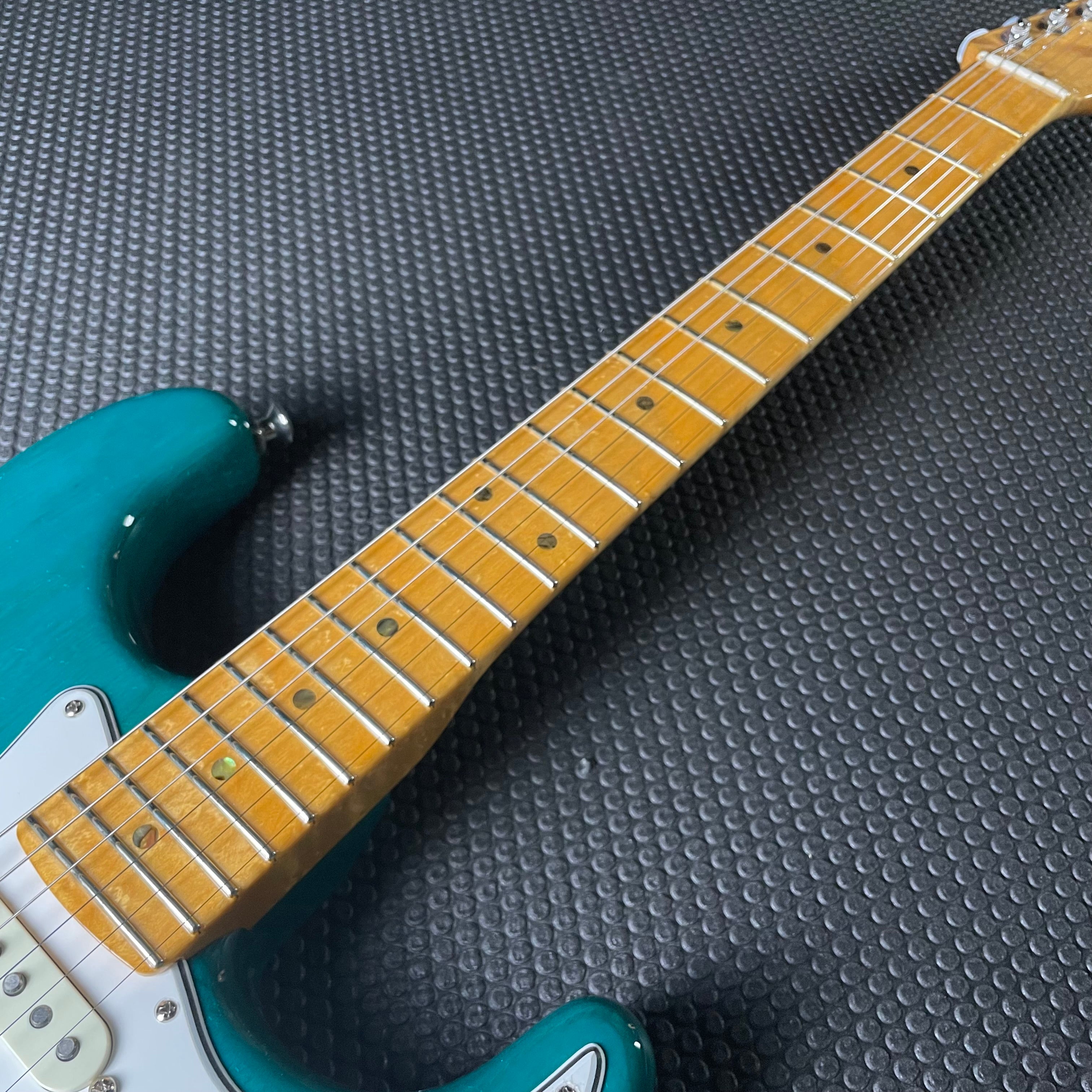 Fender Custom Shop American Custom Stratocaster, NOS - Teal Green Transparent - Metronome Music Inc.