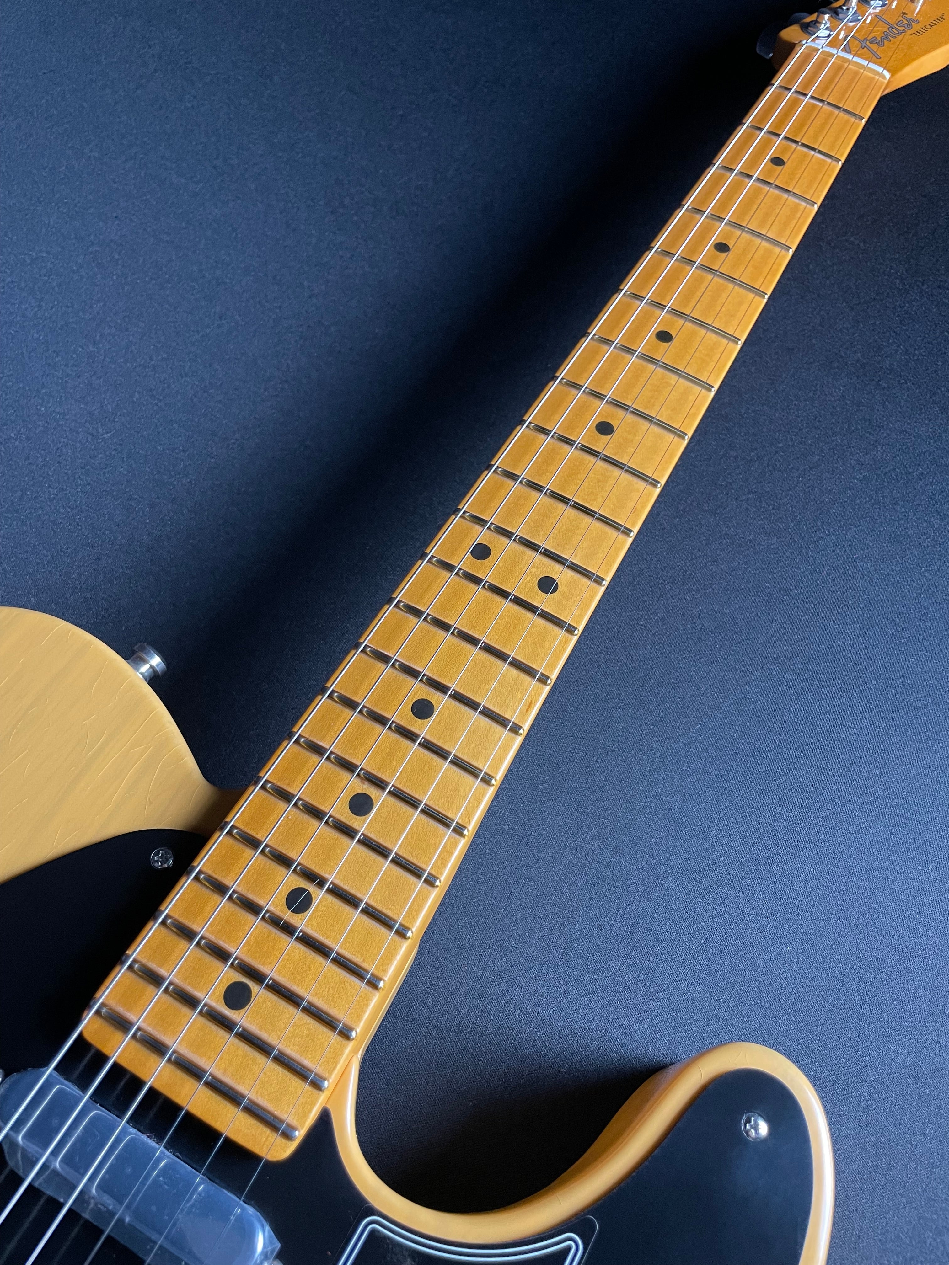 Fender American Ultra Luxe Vintage '50s Telecaster - Butterscotch Blonde - Metronome Music Inc.