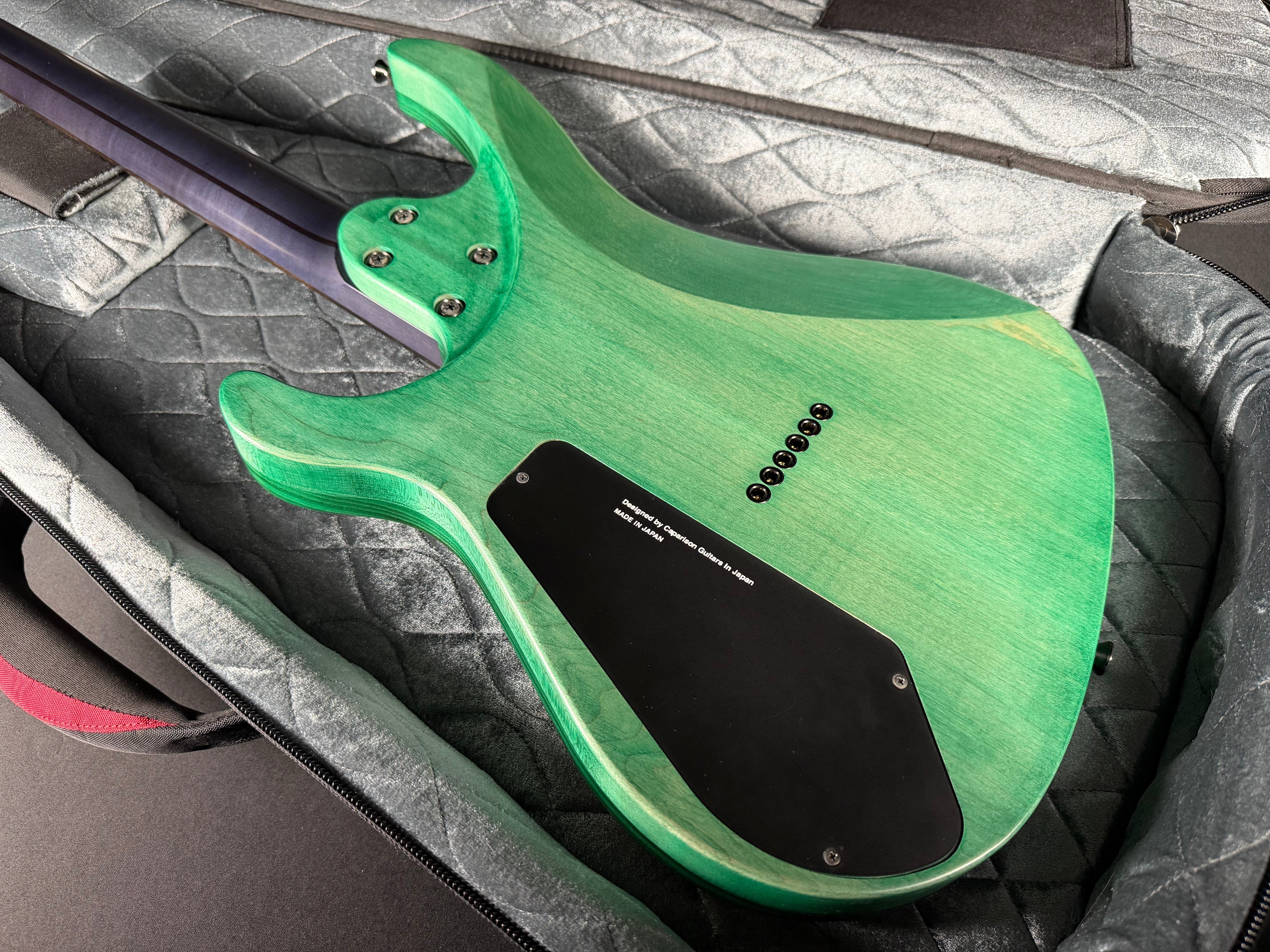Caparison Dellinger II FX-AM w/Soft Case - Green (Used)