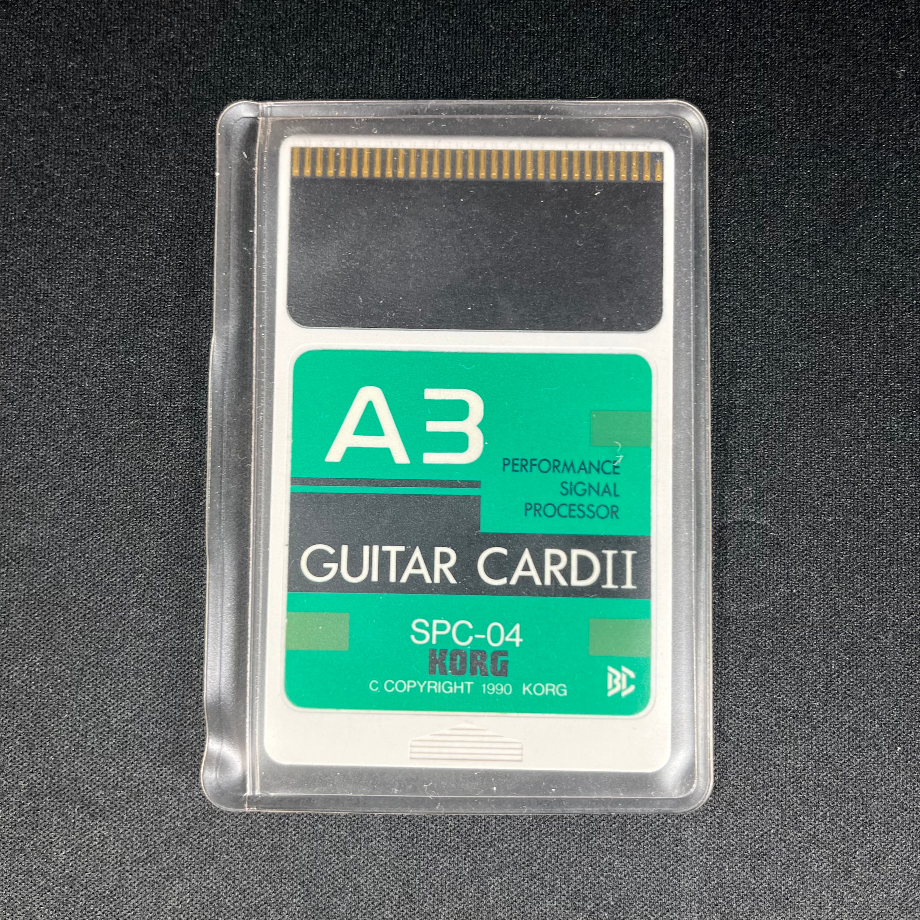 KORG A2 A3用 PRISM カード　値下げ中　レア Korg A2 / A3 | SPC-04 Guitar Card II