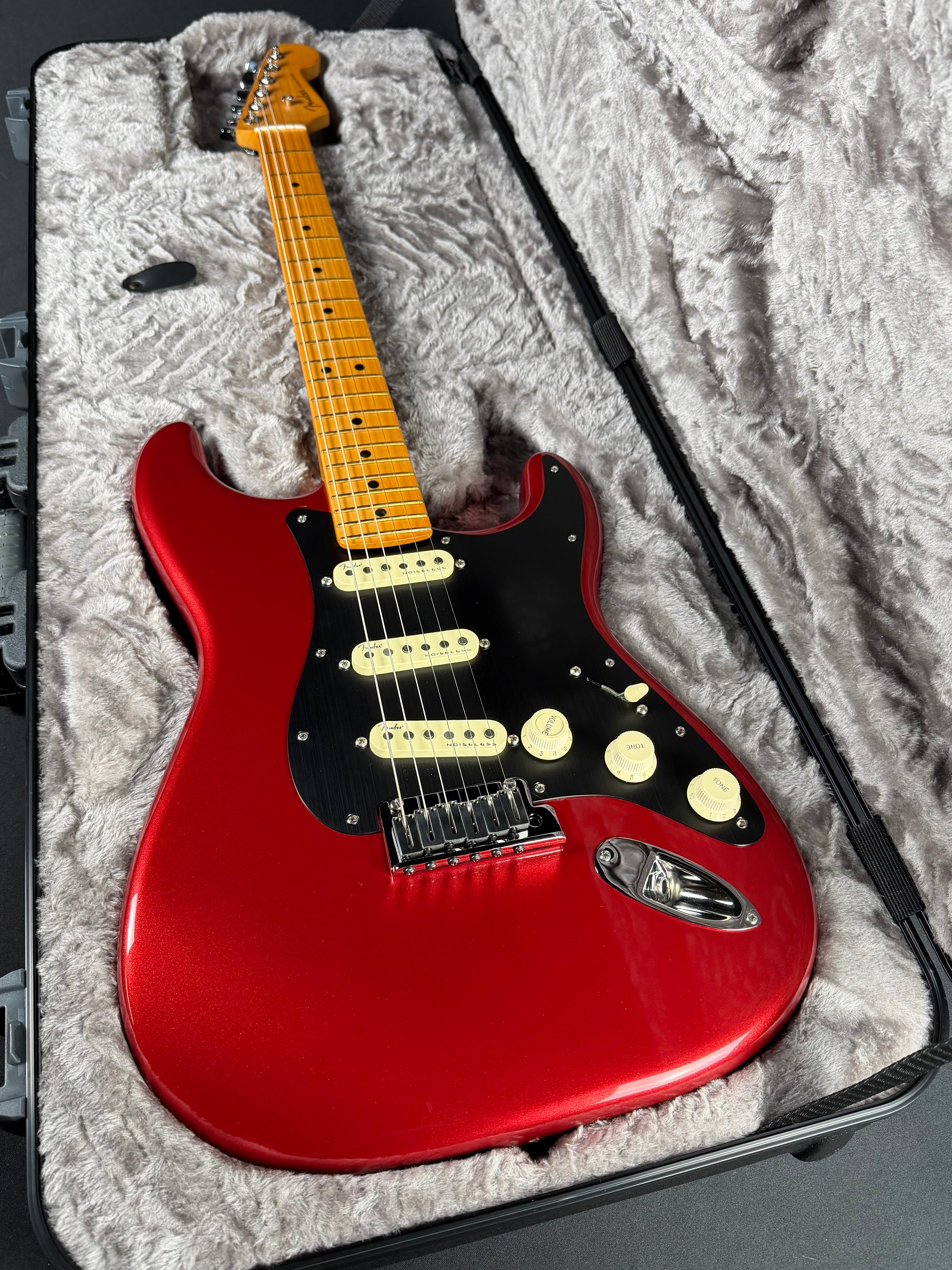 Fender American Ultra II Stratocaster w/OHSC - Sinister Red (Used)