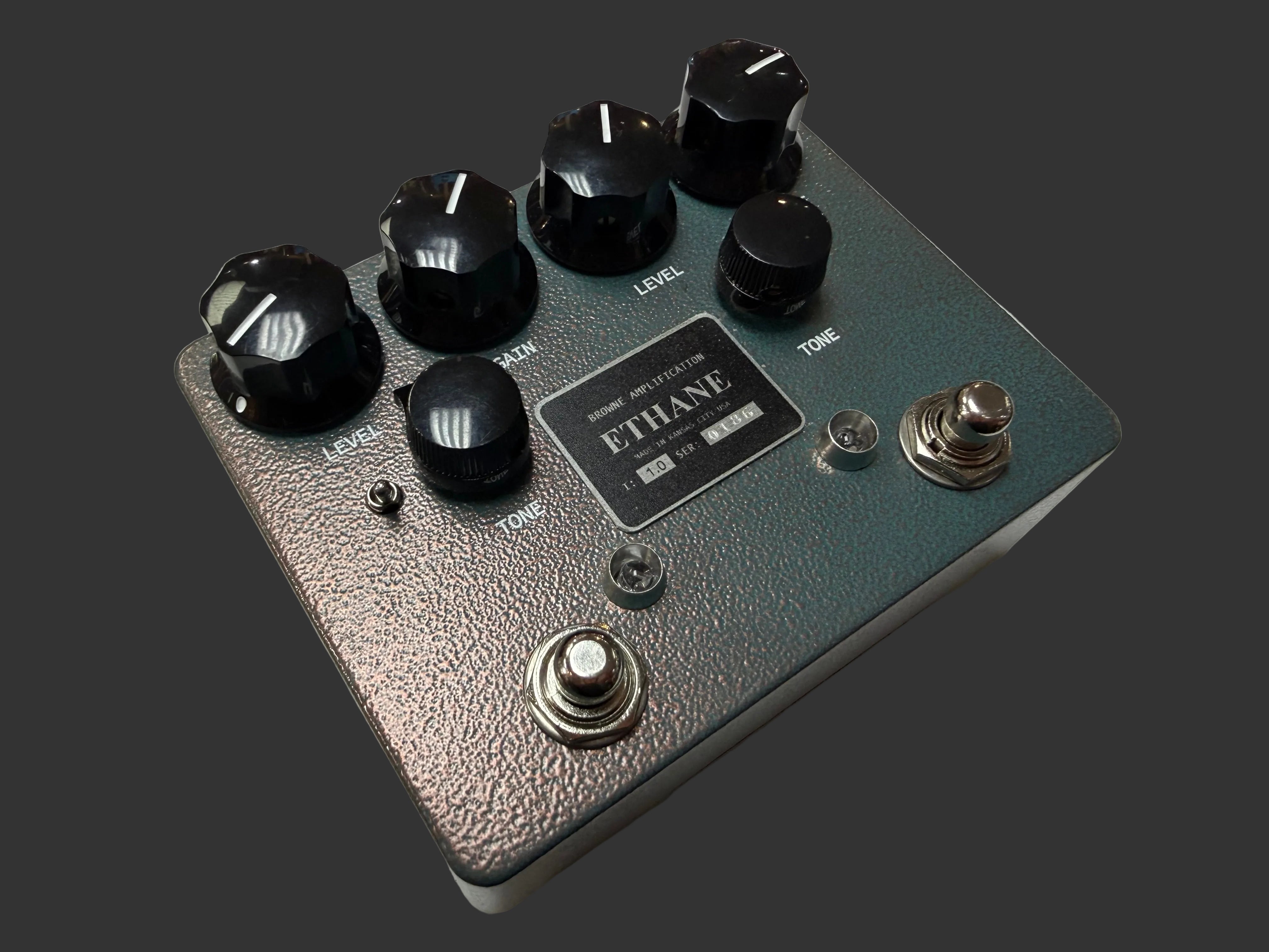 Browne Amplification Ethane Dual Overdrive - Aqua Copper Vein (Used) - Metronome Music Inc.