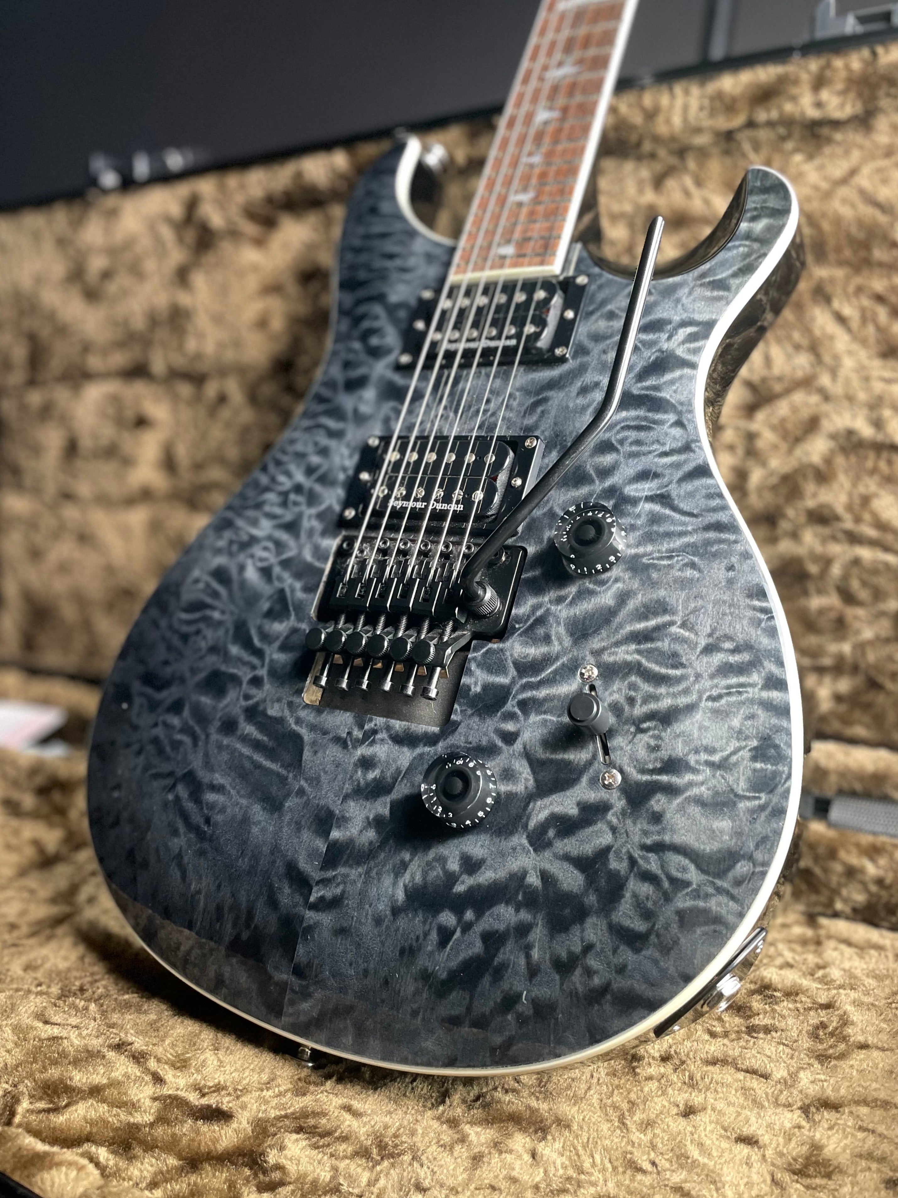 Paul Reed Smith PRS SE “Floyd” Custom 24 w/HSC - Quilt Top