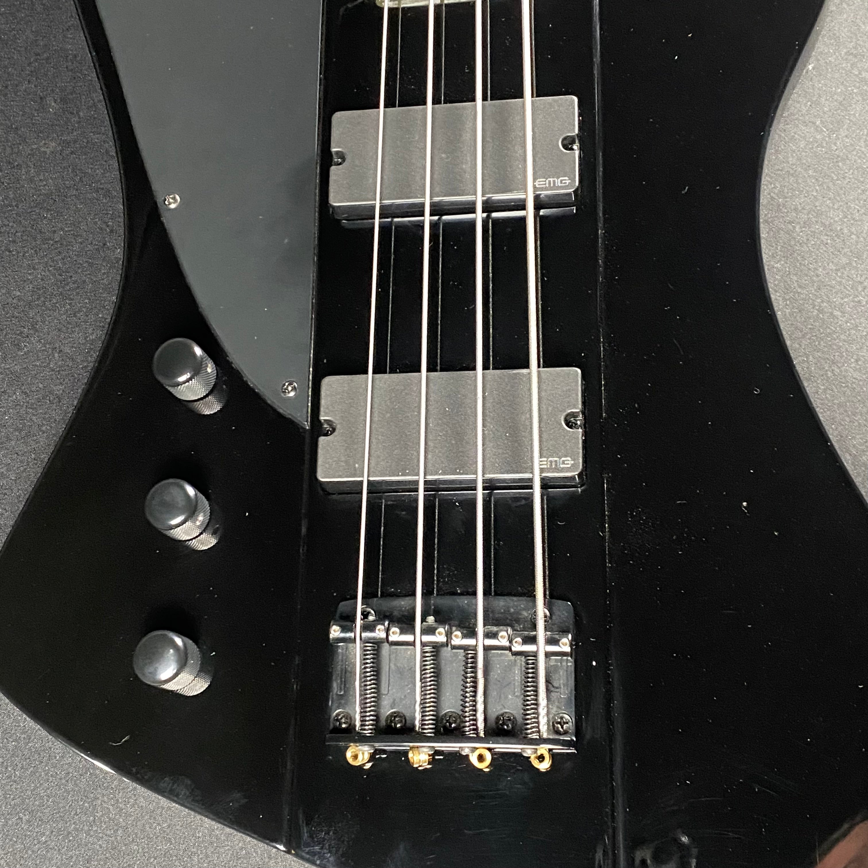 LTD Phoenix-1004 Bass Left Handed with Gig Bag