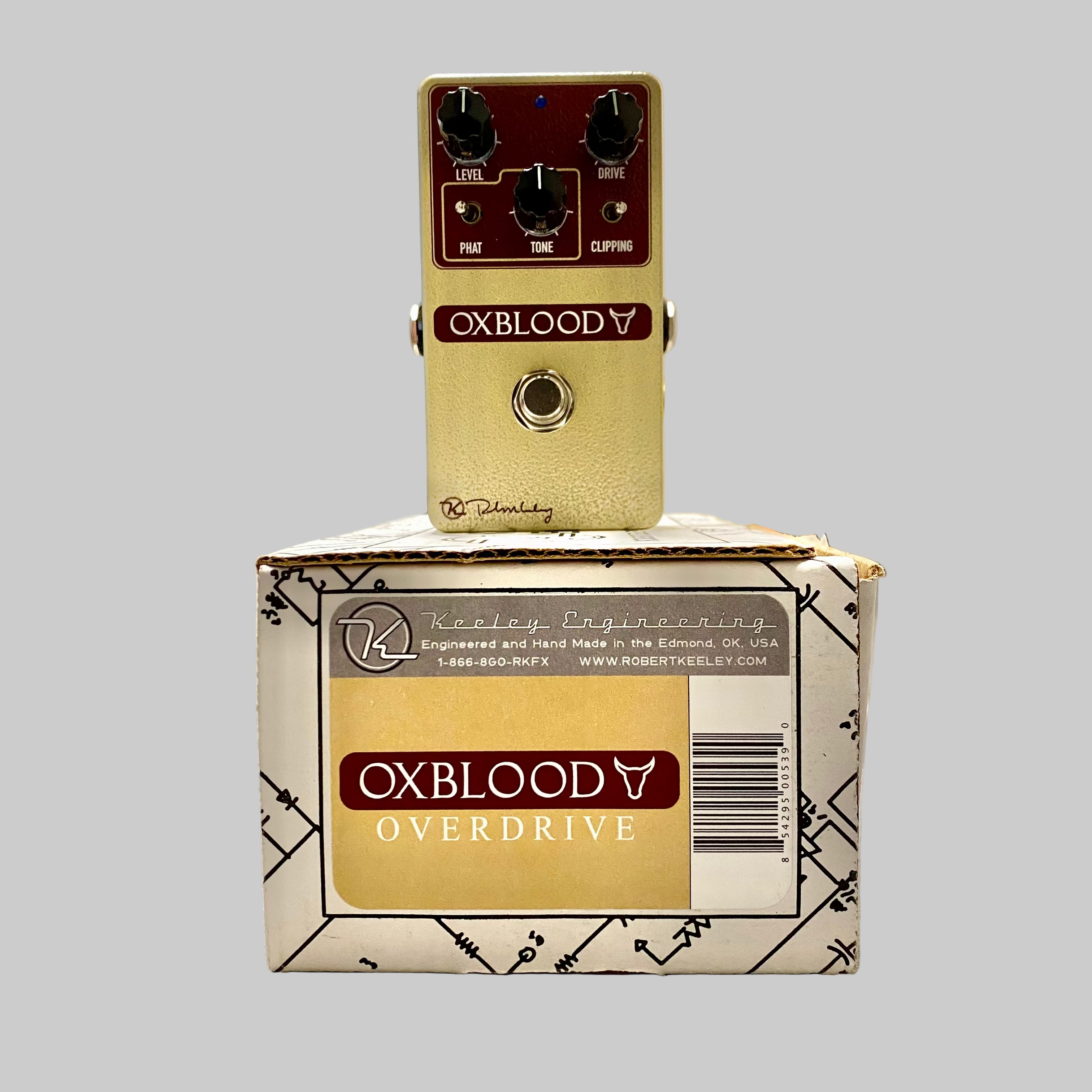 Keeley Oxblood Overdrive