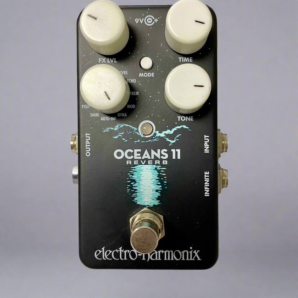 Electro Harmonix Oceans 11 Reverb Pedal (Used)