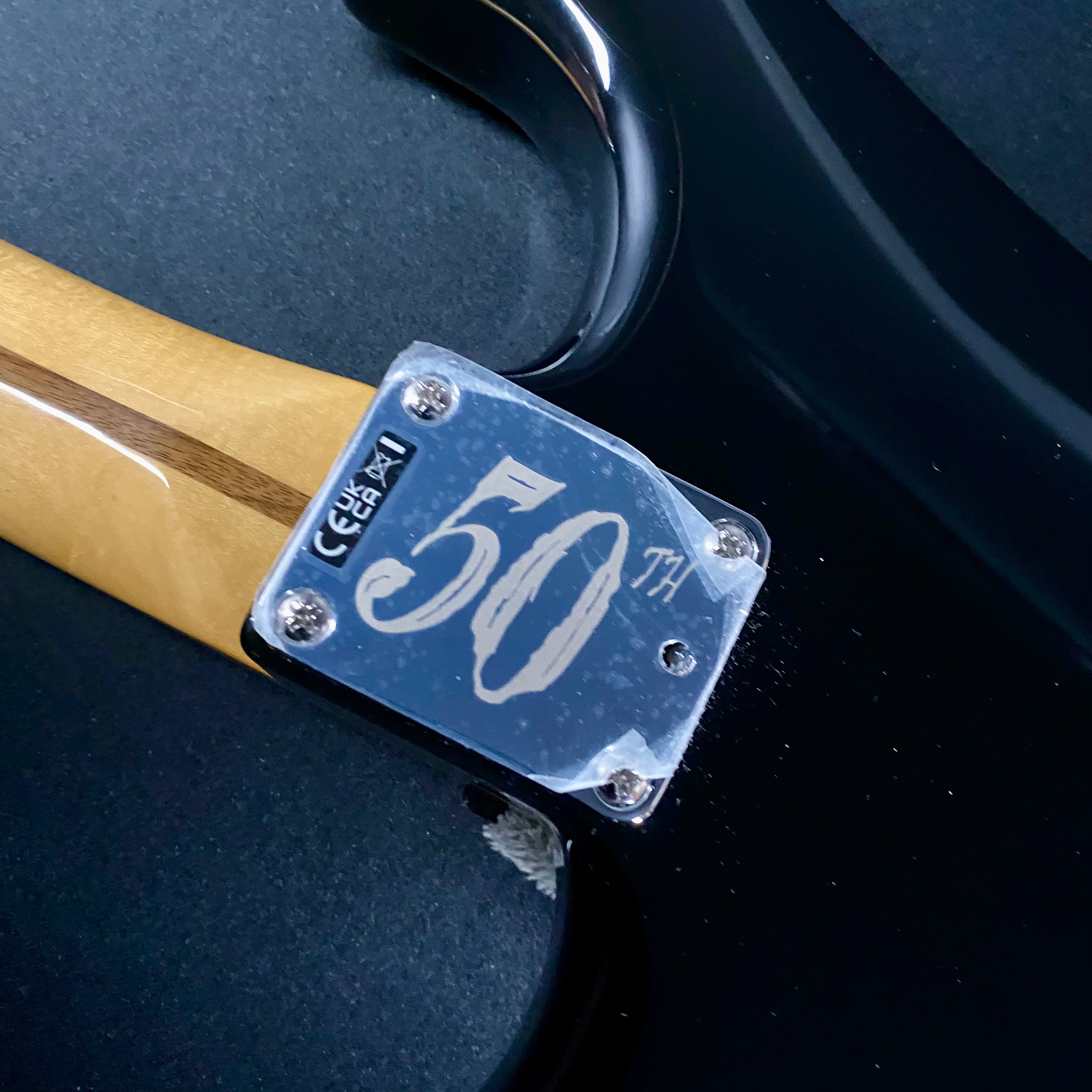 Fender Limited Edition 50th Anniversary Dave Murray Stratocaster, Black