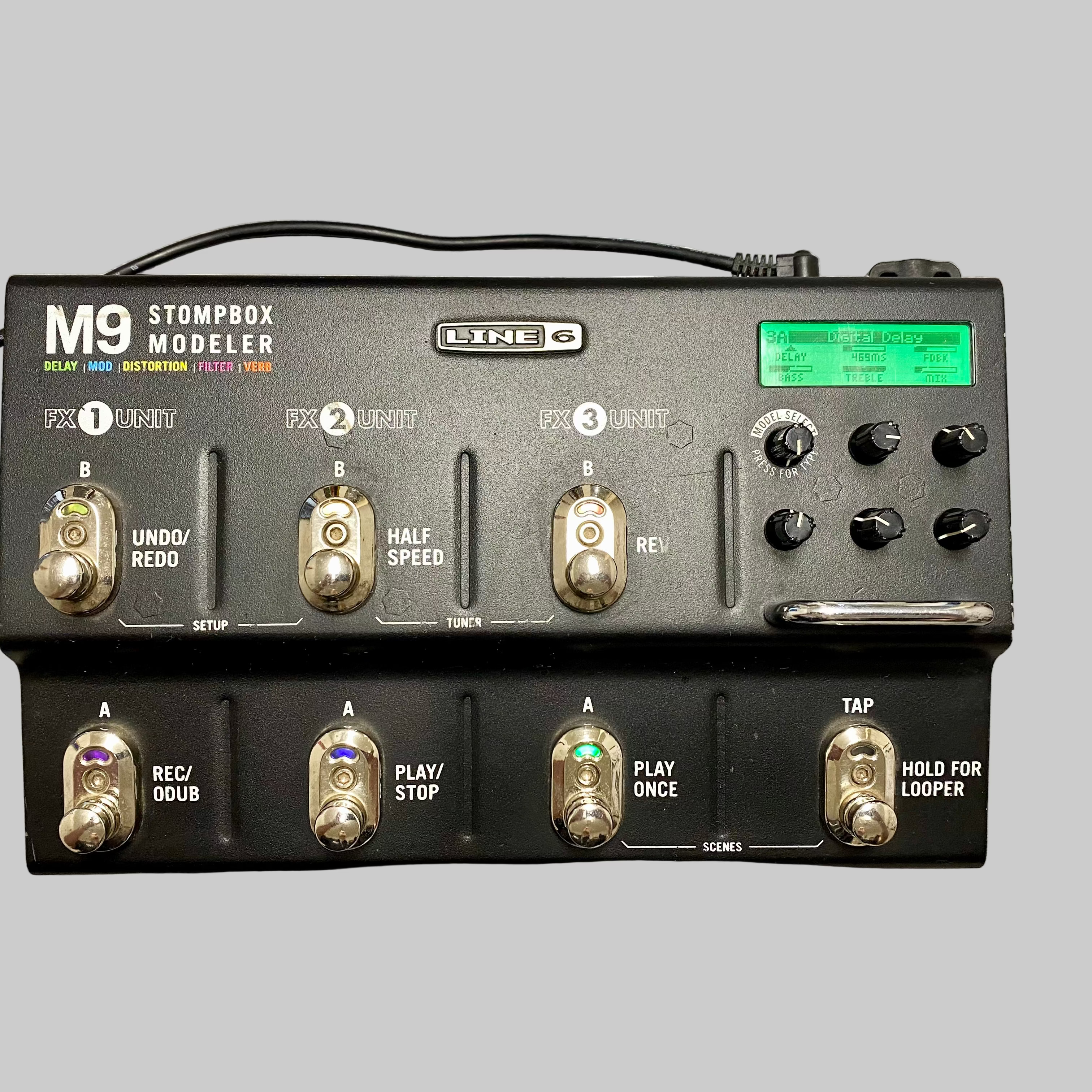 ギター LINE6 M9 Line 6 M9 Multi-Effects Stompbox Pedalboard Line 6