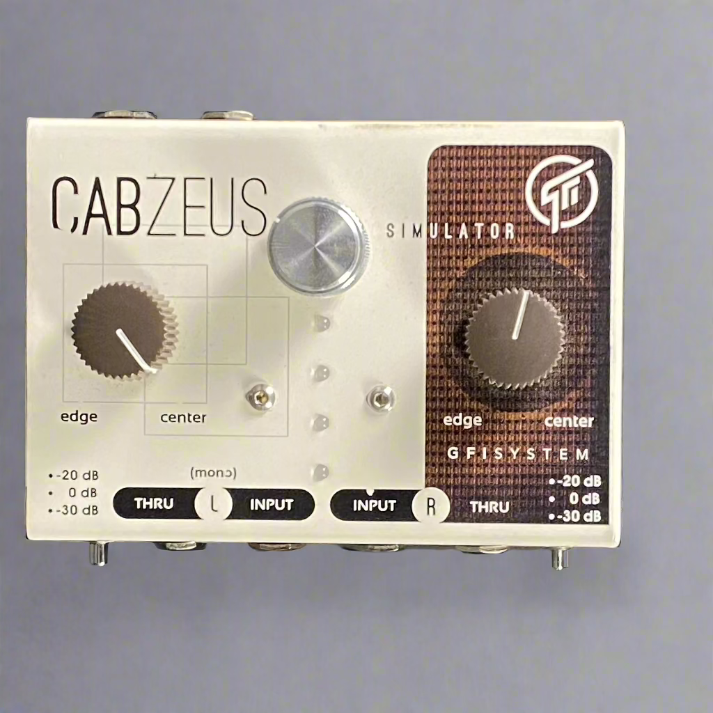 GFI System Cab Zeus speaker simulator (used) - Metronome Music Inc.