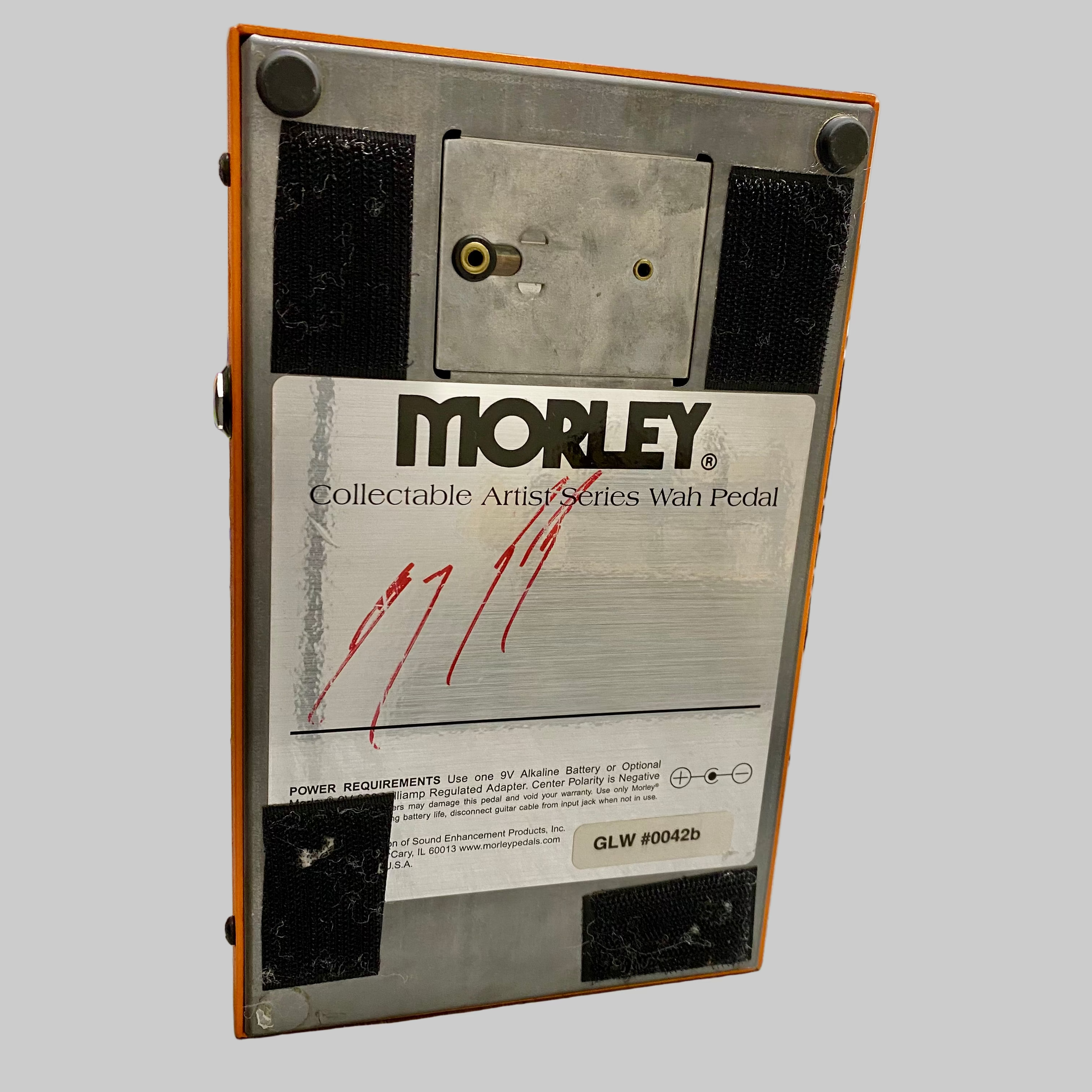 Morley George Lynch Dragon Wah S/N:0042b, signed - Metronome Music Inc.