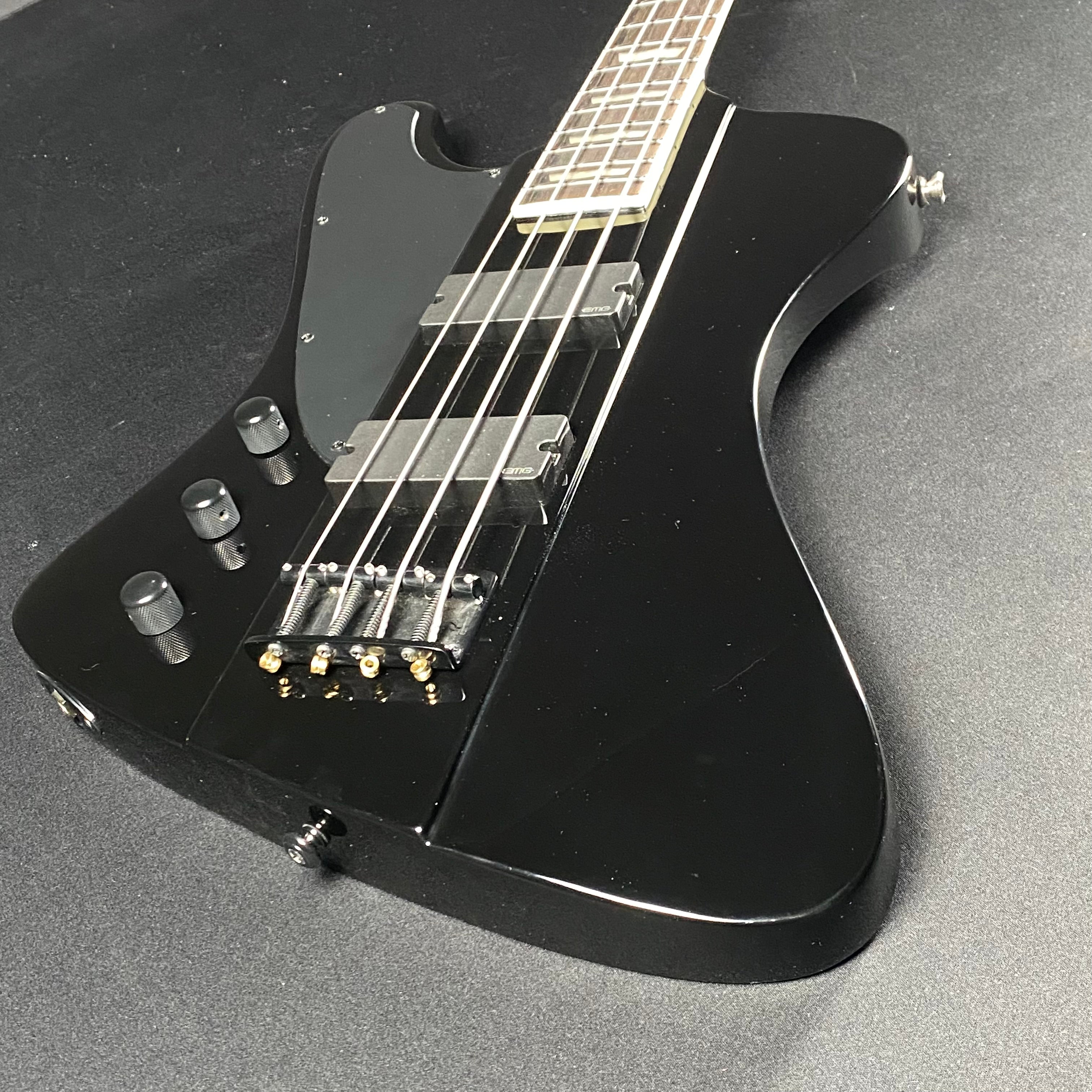 LTD Phoenix-1004 Bass Left Handed with Gig Bag