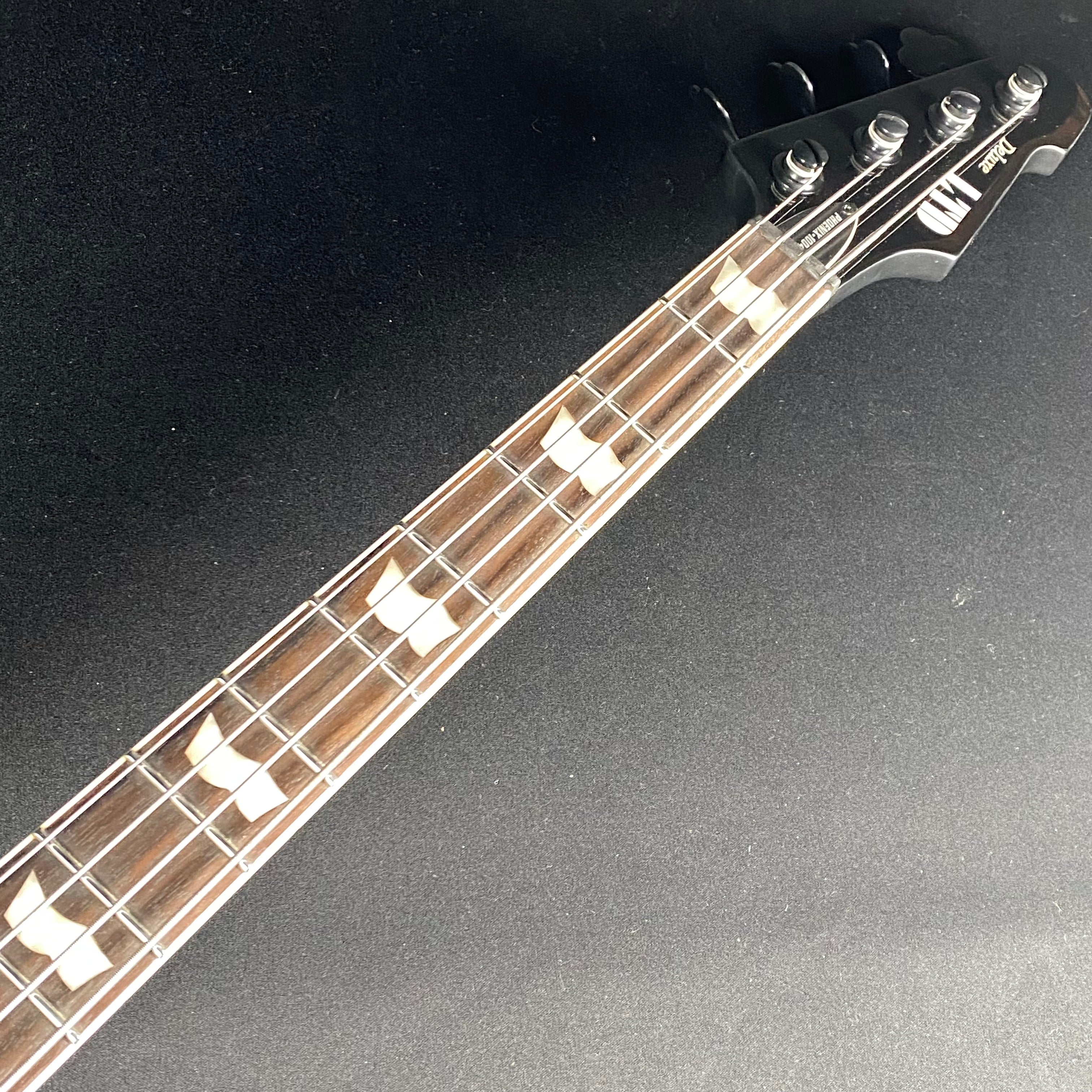 LTD Phoenix-1004 Bass Left Handed with Gig Bag