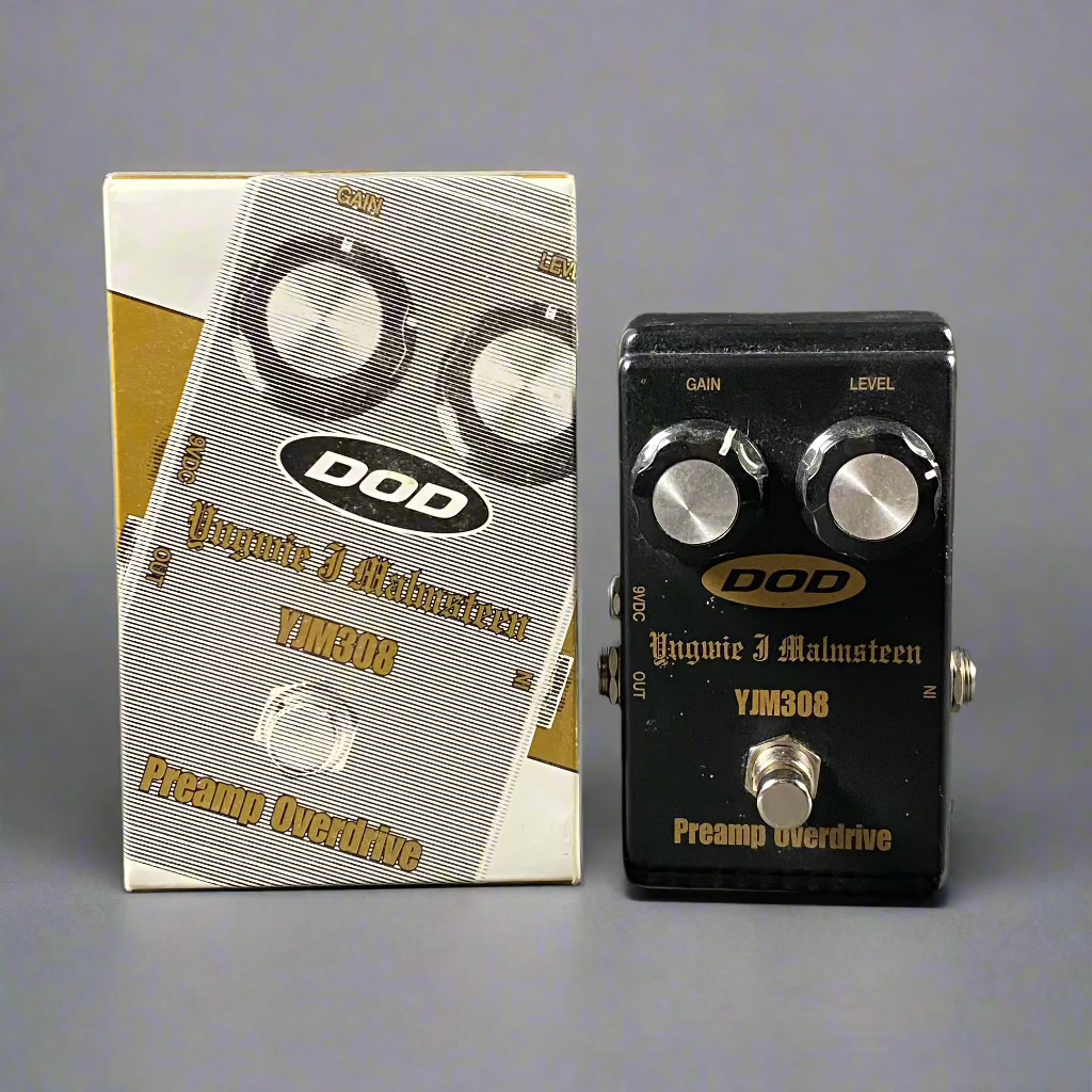 DOD YJM308 Yngwie J Malmsteen Preamp Overdrive (used) - Metronome Music Inc.