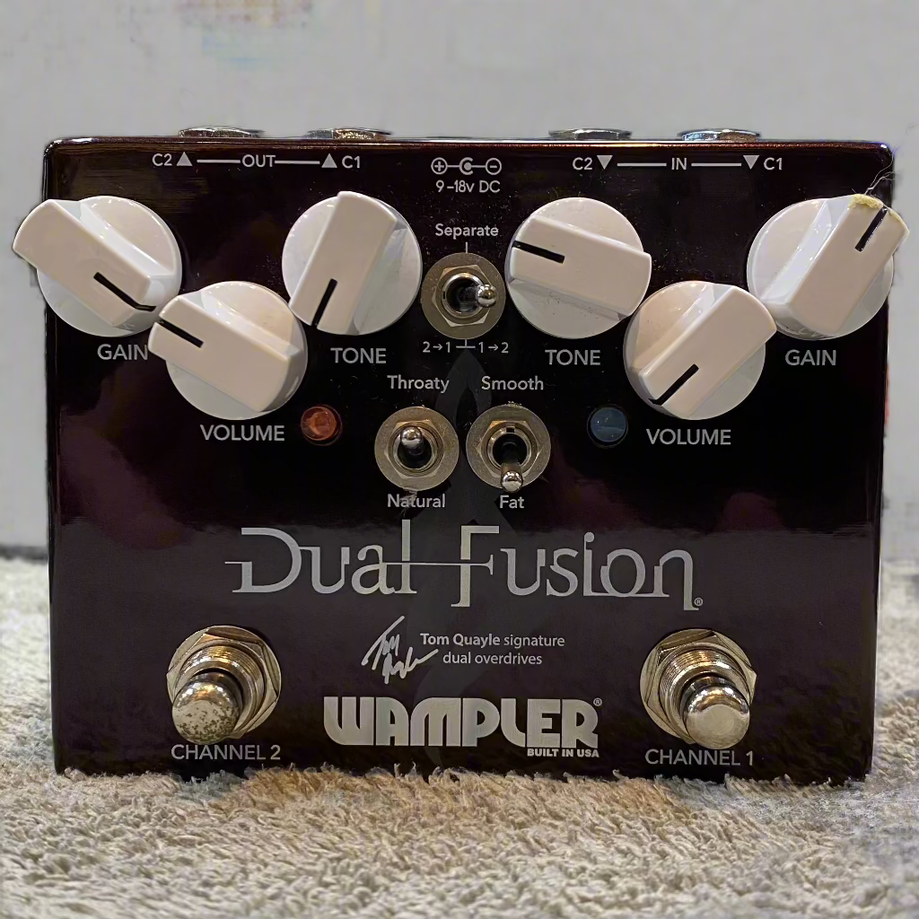 Wampler Dual Fusion Tom Quayle Signature Dual Overdrive (used) - Metronome Music Inc.