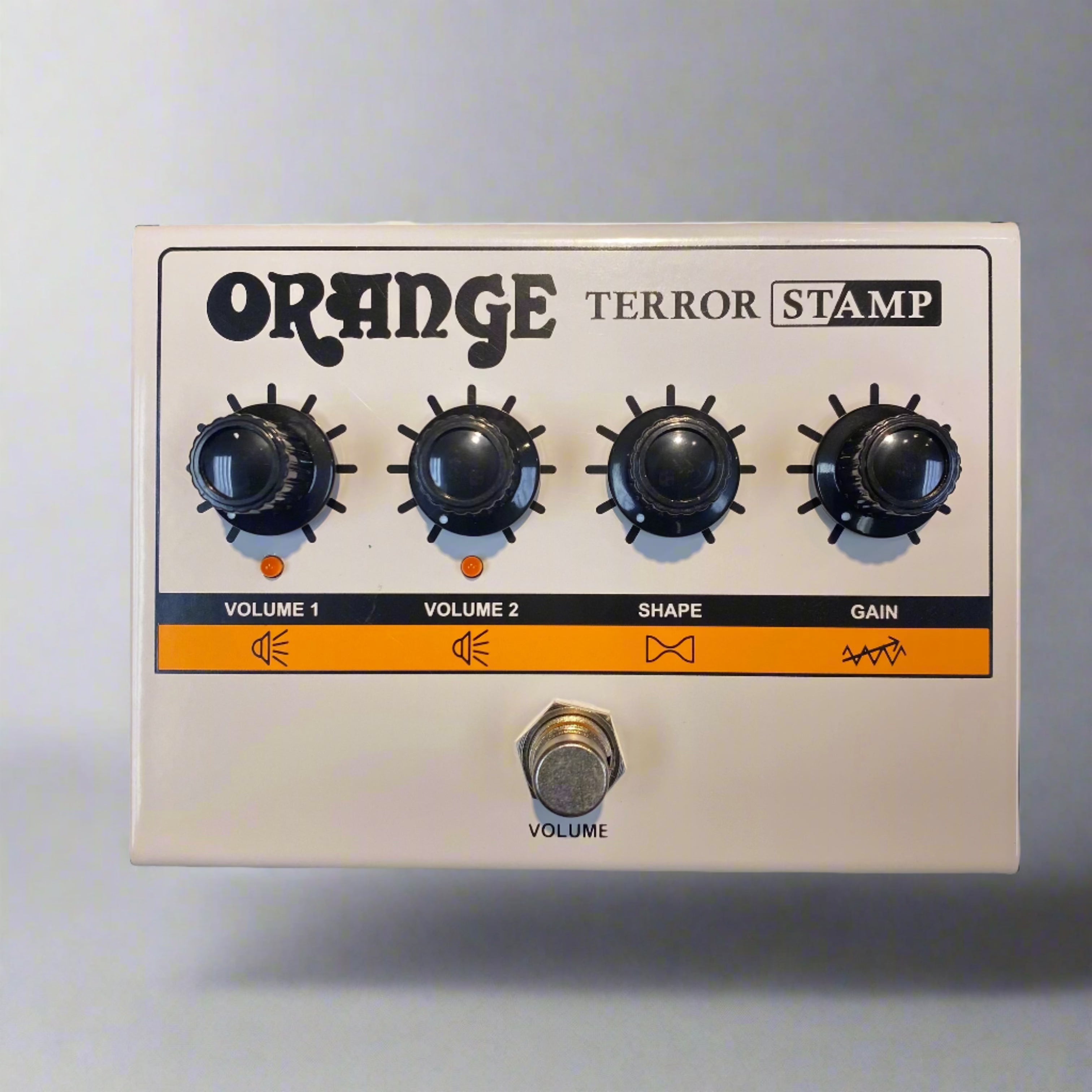 Orange Terror Stamp 20-watt Valve Hybrid Guitar Amp Pedal - Metronome Music Inc.