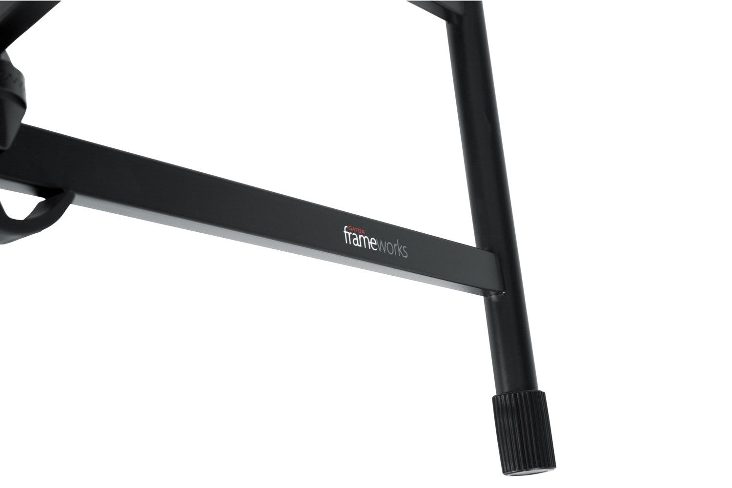 GATOR Frameworks heavy duty adjustable "X" style keyboard stand with rubberized leveling foot - Metronome Music Inc.